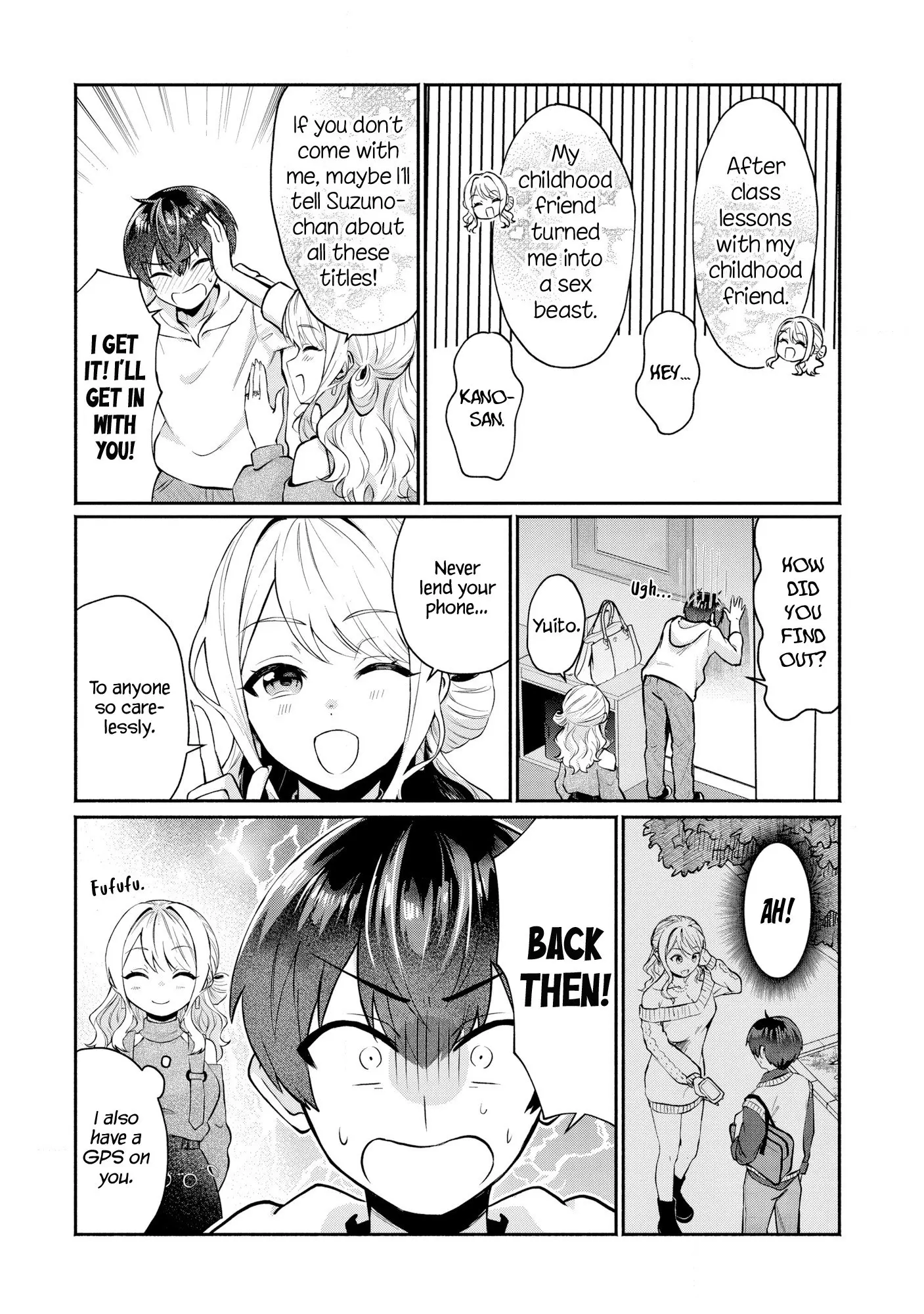 Douyara Ore wa Imadoki Gal na Toshiue Osananajimi kara Gekiomo Kanjou wo Mukerareteiru Rashii - Chapter 3 - Page 18