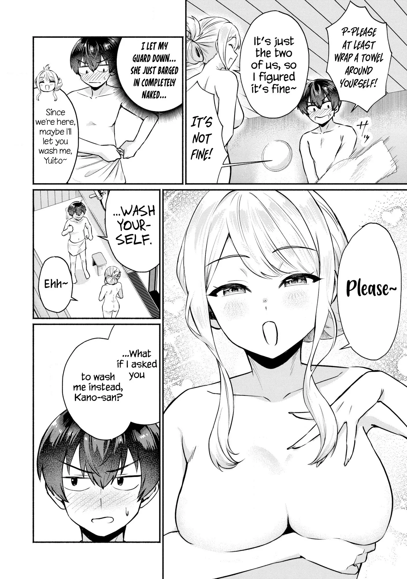 Douyara Ore wa Imadoki Gal na Toshiue Osananajimi kara Gekiomo Kanjou wo Mukerareteiru Rashii - Chapter 4 - Page 2