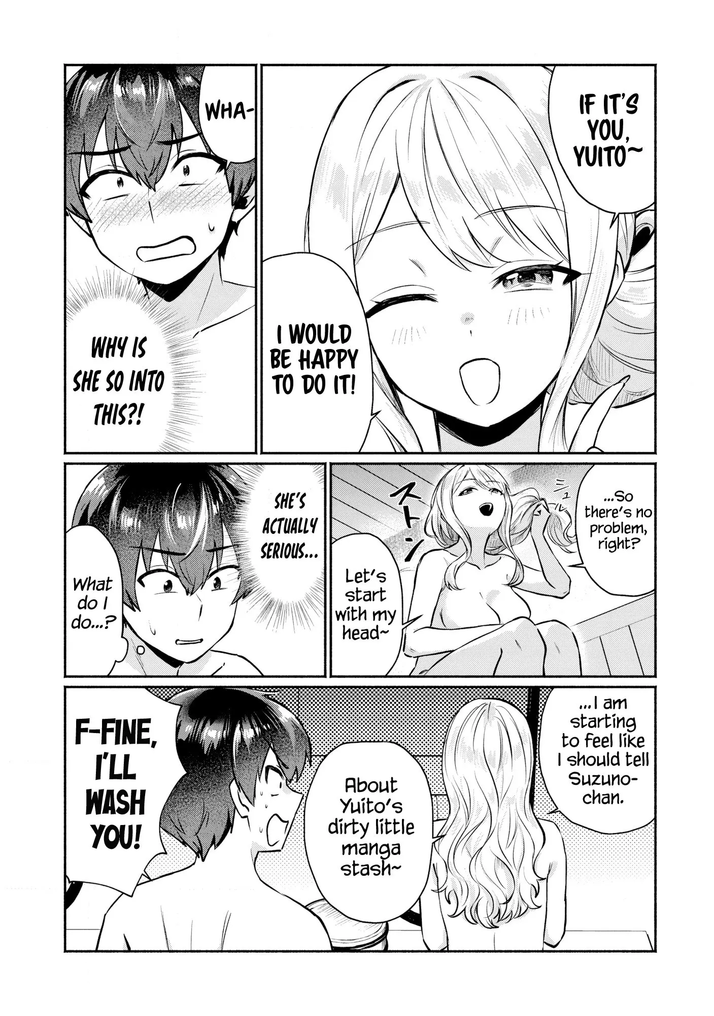 Douyara Ore wa Imadoki Gal na Toshiue Osananajimi kara Gekiomo Kanjou wo Mukerareteiru Rashii - Chapter 4 - Page 3