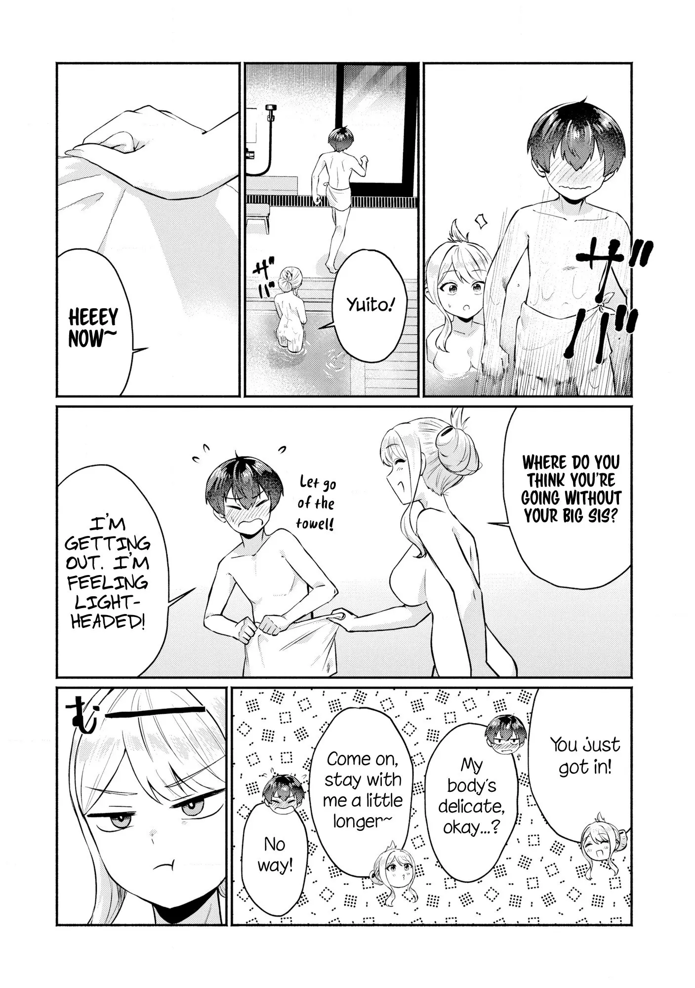 Douyara Ore wa Imadoki Gal na Toshiue Osananajimi kara Gekiomo Kanjou wo Mukerareteiru Rashii - Chapter 4 - Page 8