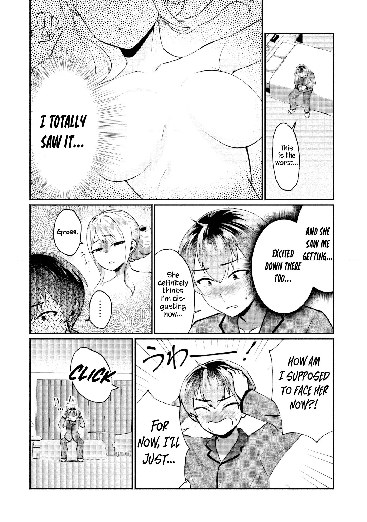 Douyara Ore wa Imadoki Gal na Toshiue Osananajimi kara Gekiomo Kanjou wo Mukerareteiru Rashii - Chapter 4 - Page 12