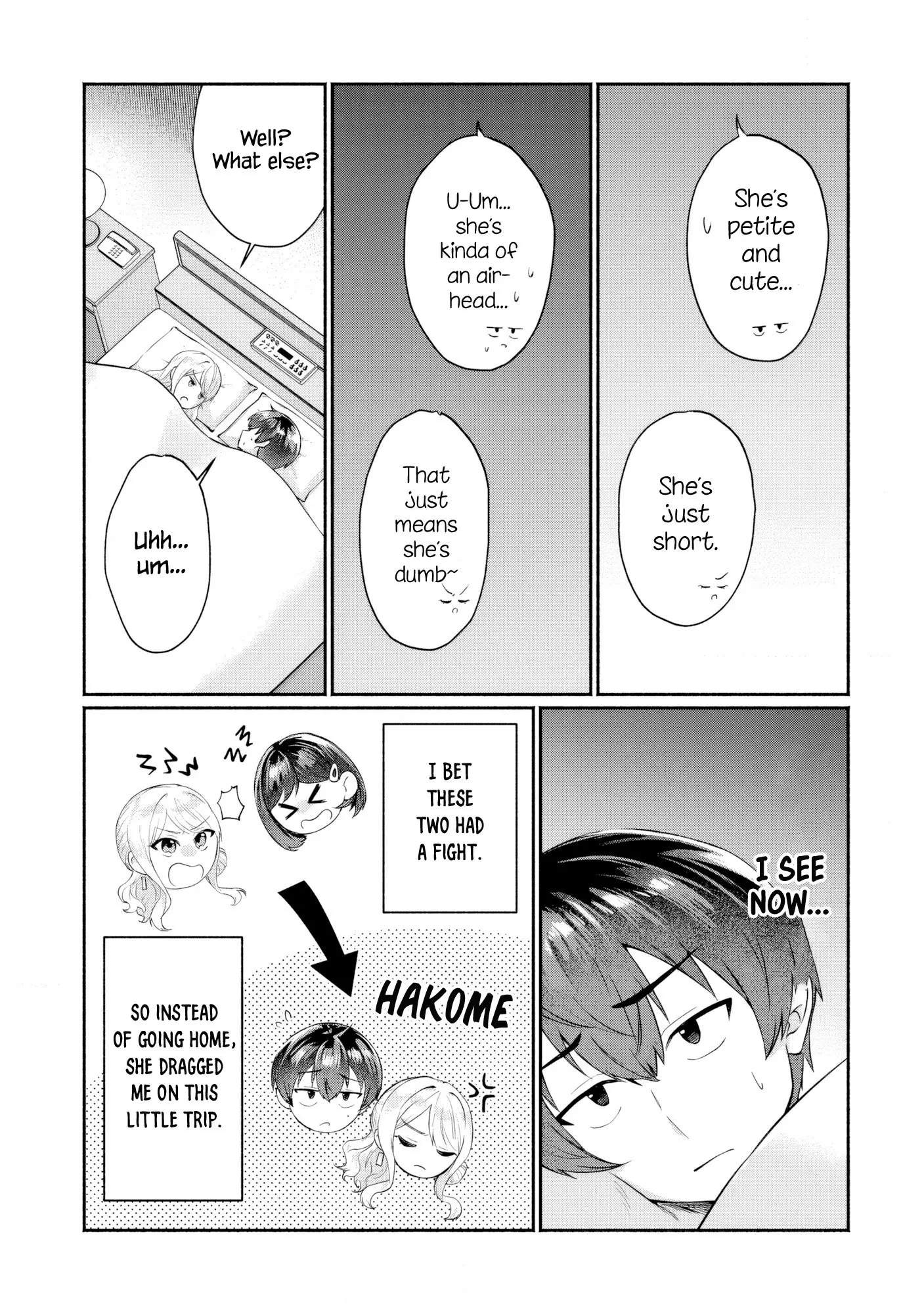 Douyara Ore wa Imadoki Gal na Toshiue Osananajimi kara Gekiomo Kanjou wo Mukerareteiru Rashii - Chapter 4 - Page 17