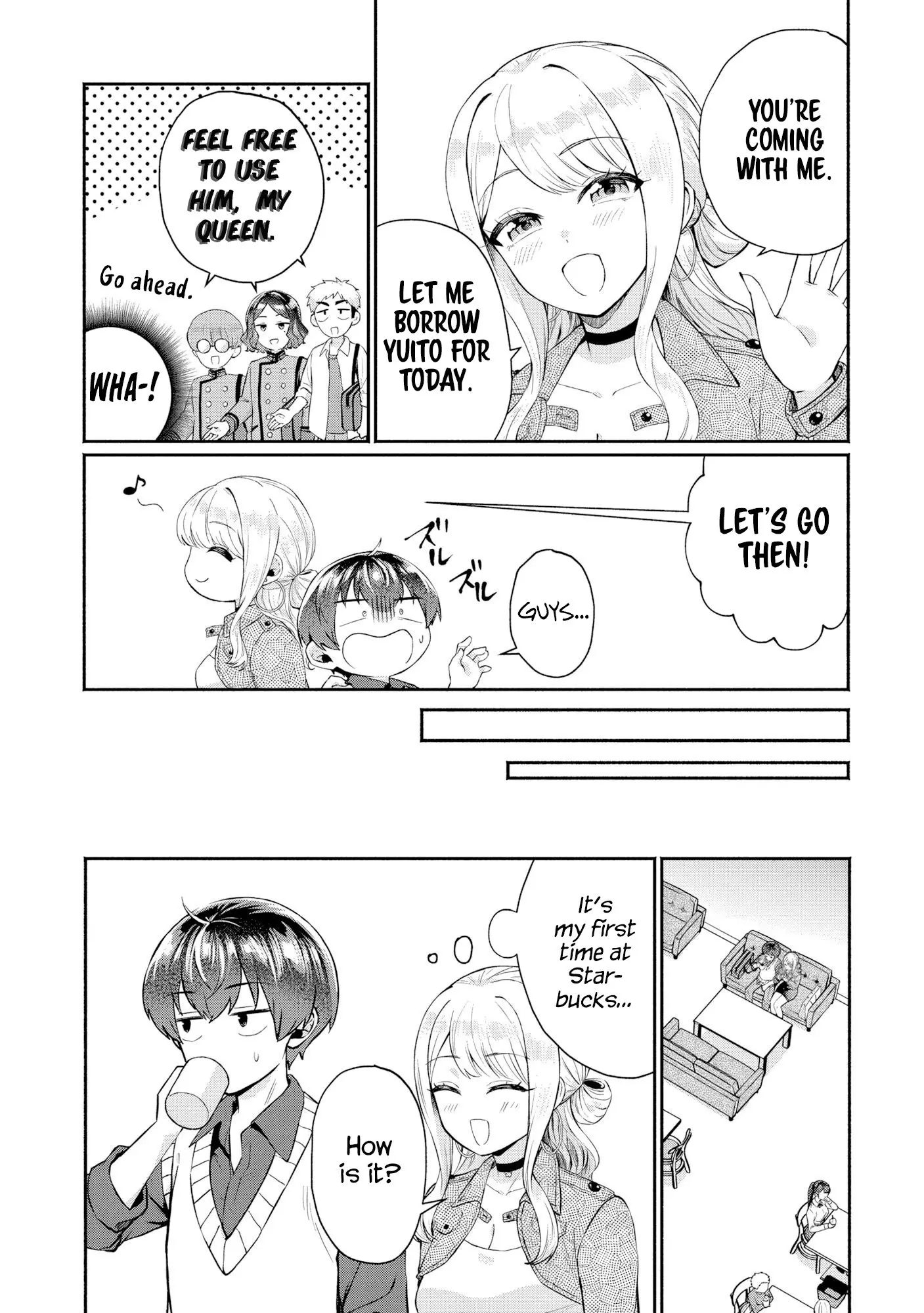 Douyara Ore wa Imadoki Gal na Toshiue Osananajimi kara Gekiomo Kanjou wo Mukerareteiru Rashii - Chapter 7 - Page 9