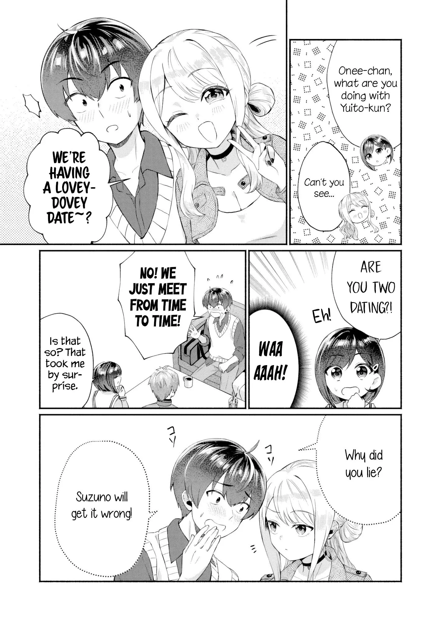 Douyara Ore wa Imadoki Gal na Toshiue Osananajimi kara Gekiomo Kanjou wo Mukerareteiru Rashii - Chapter 7 - Page 15
