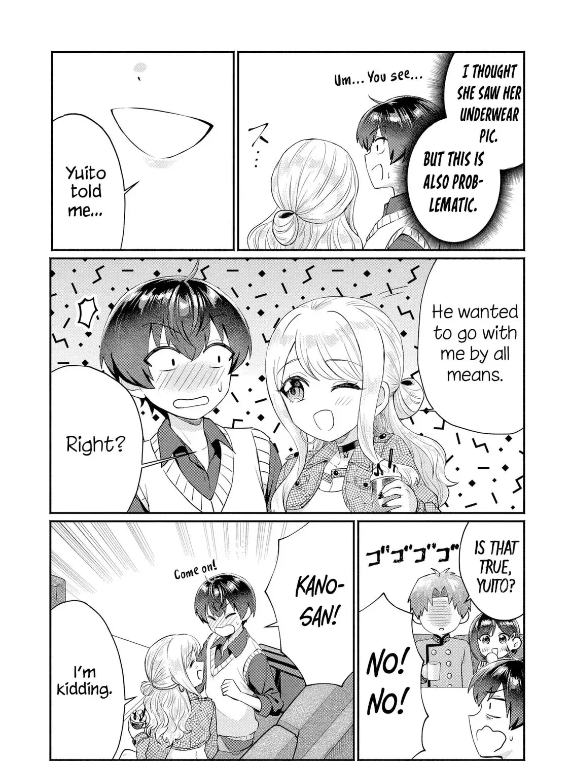 Douyara Ore wa Imadoki Gal na Toshiue Osananajimi kara Gekiomo Kanjou wo Mukerareteiru Rashii - Chapter 8 - Page 9