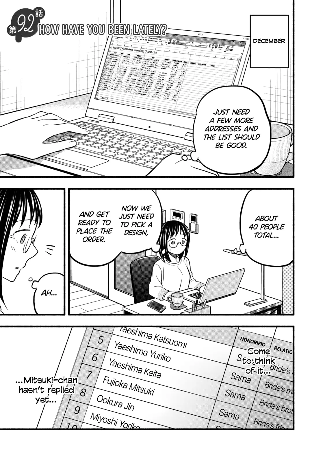 Sweat and Soap - Chapter 92 - Page 1