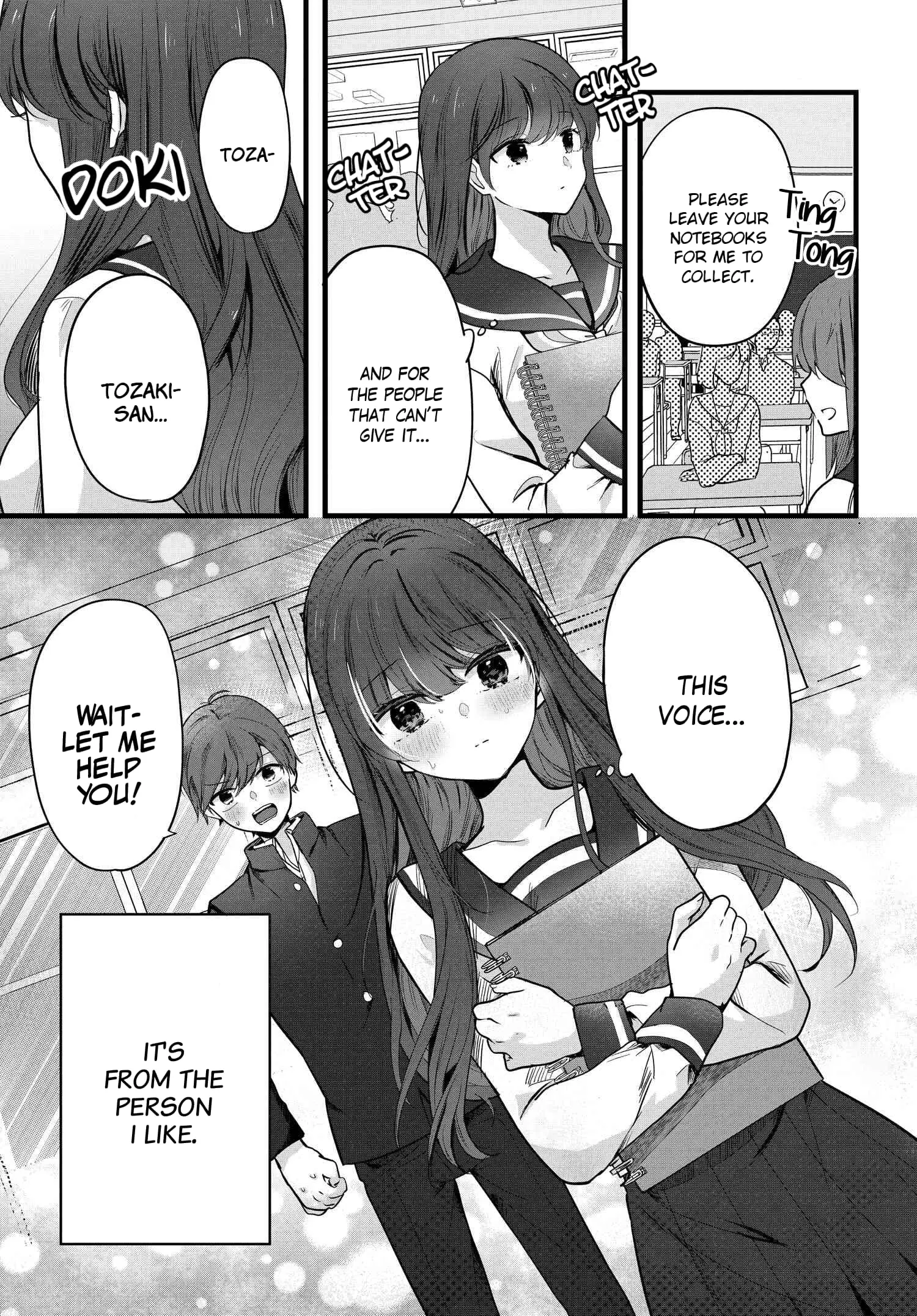 Tozaki-san is Cold Only to Me - Chapter 2 - Page 1