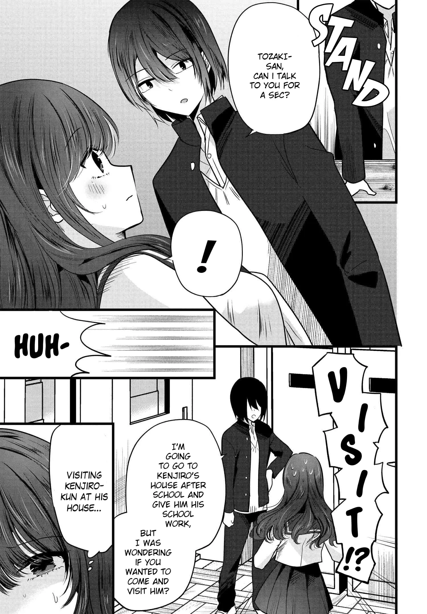 Tozaki-san is Cold Only to Me - Chapter 4 - Page 3