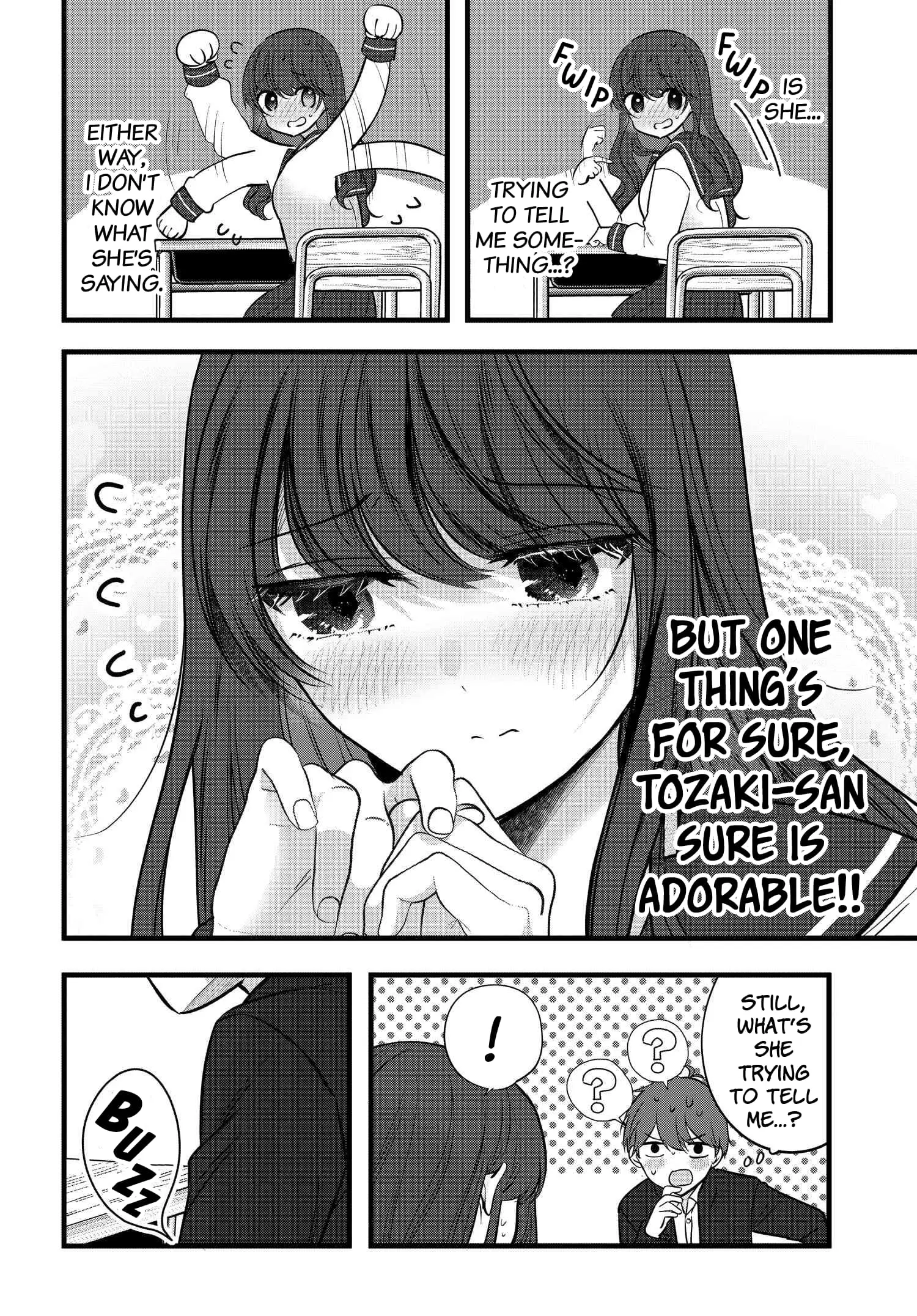 Tozaki-san is Cold Only to Me - Chapter 8 - Page 9