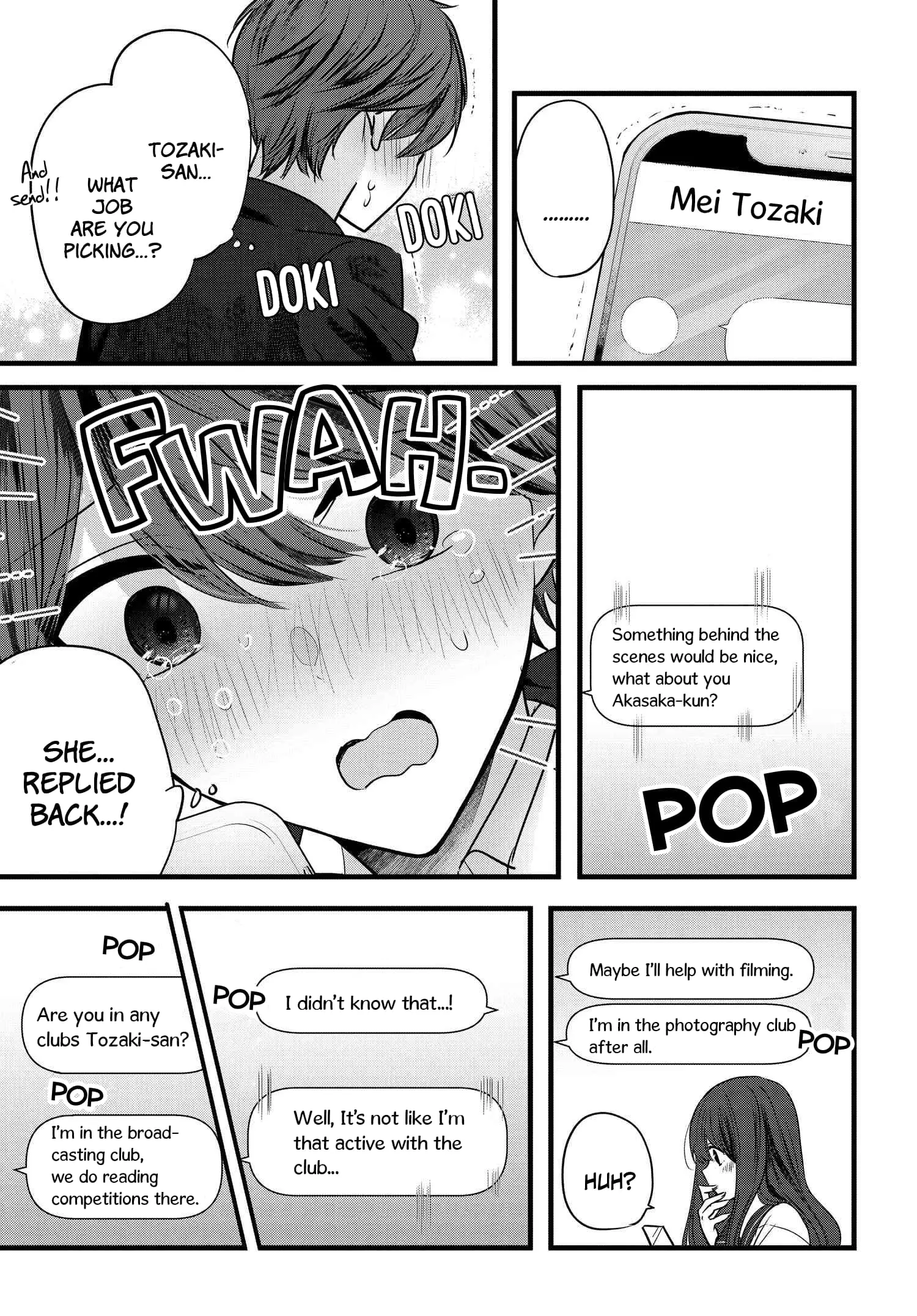 Tozaki-san is Cold Only to Me - Chapter 8 - Page 18