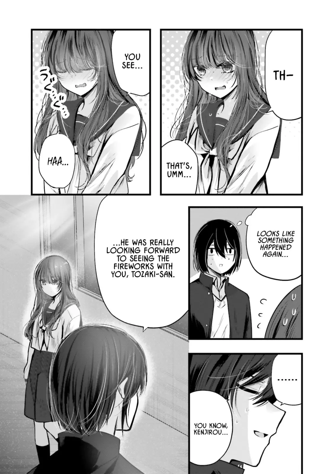 Tozaki-san is Cold Only to Me - Chapter 14 - Page 7
