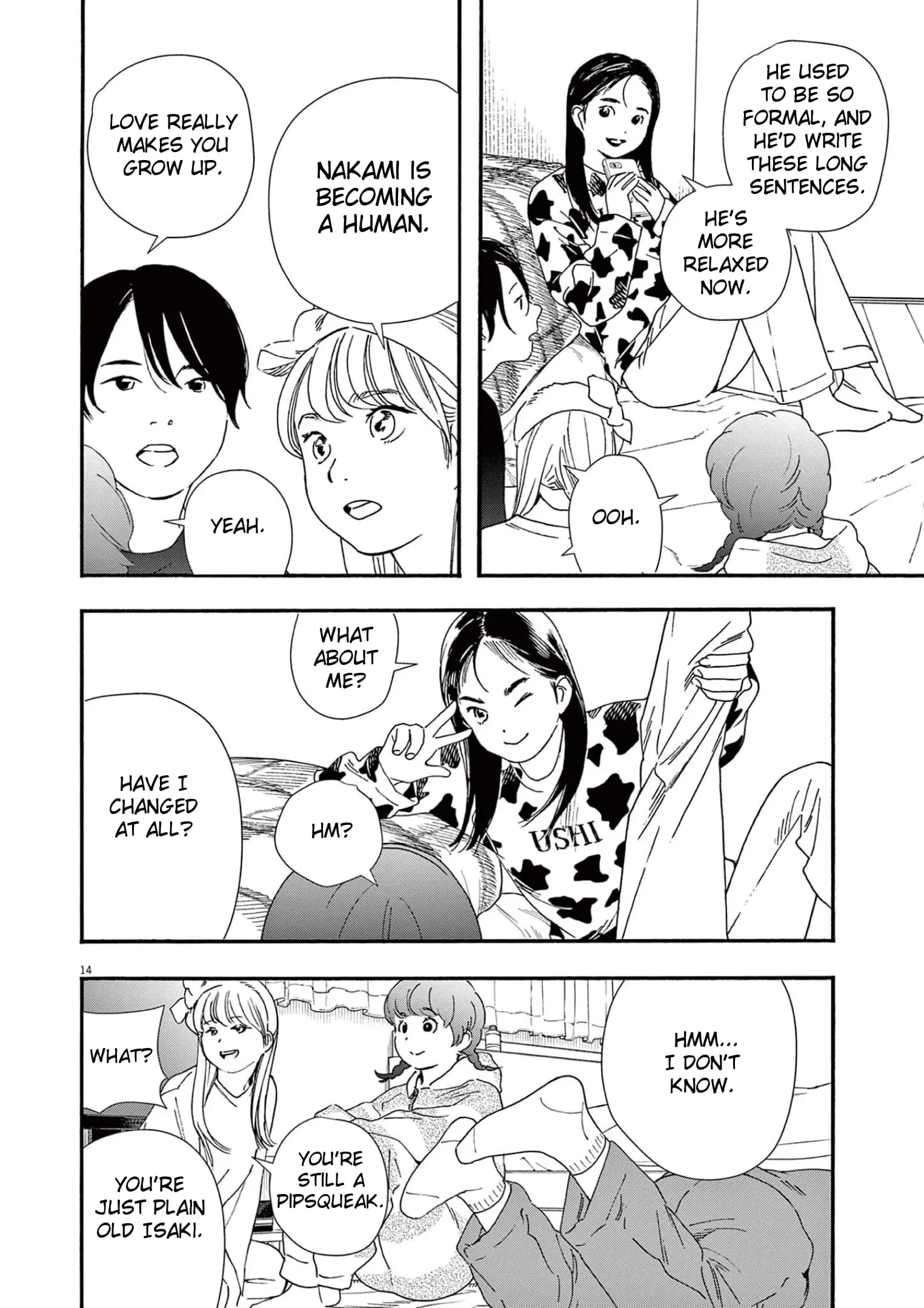 Insomniacs After School - Chapter 91 - Page 14