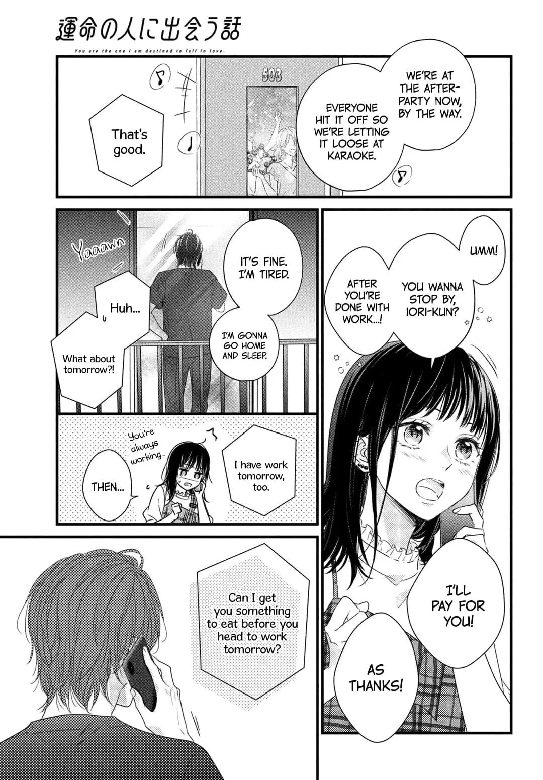 Unmei no Hito ni Deau Hanashi - Chapter 2 - Page 27