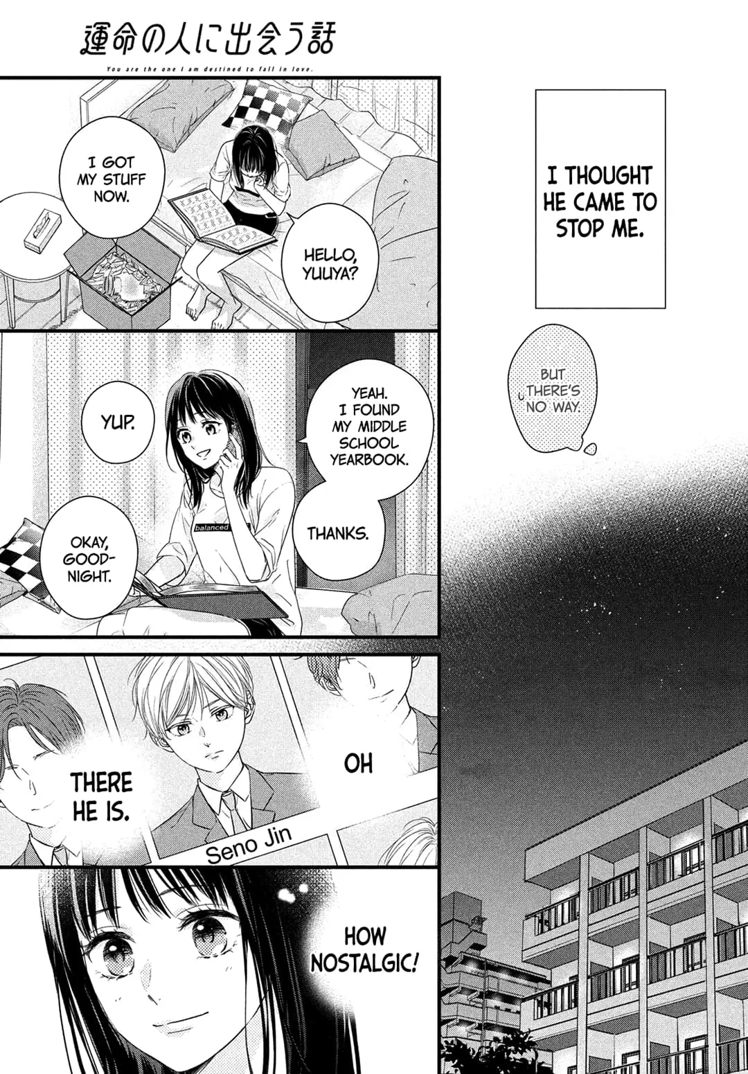 Unmei no Hito ni Deau Hanashi - Chapter 5 - Page 28