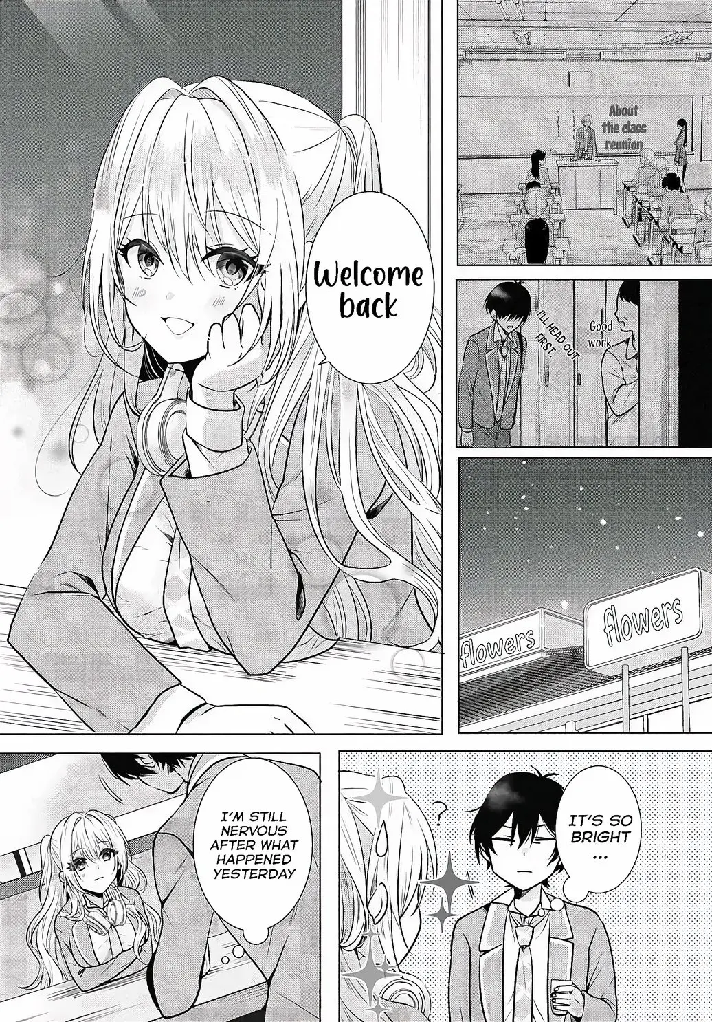 After School, at a Family Restaurant at Night, With That Girl From My Class - Chapter 2 - Page 14