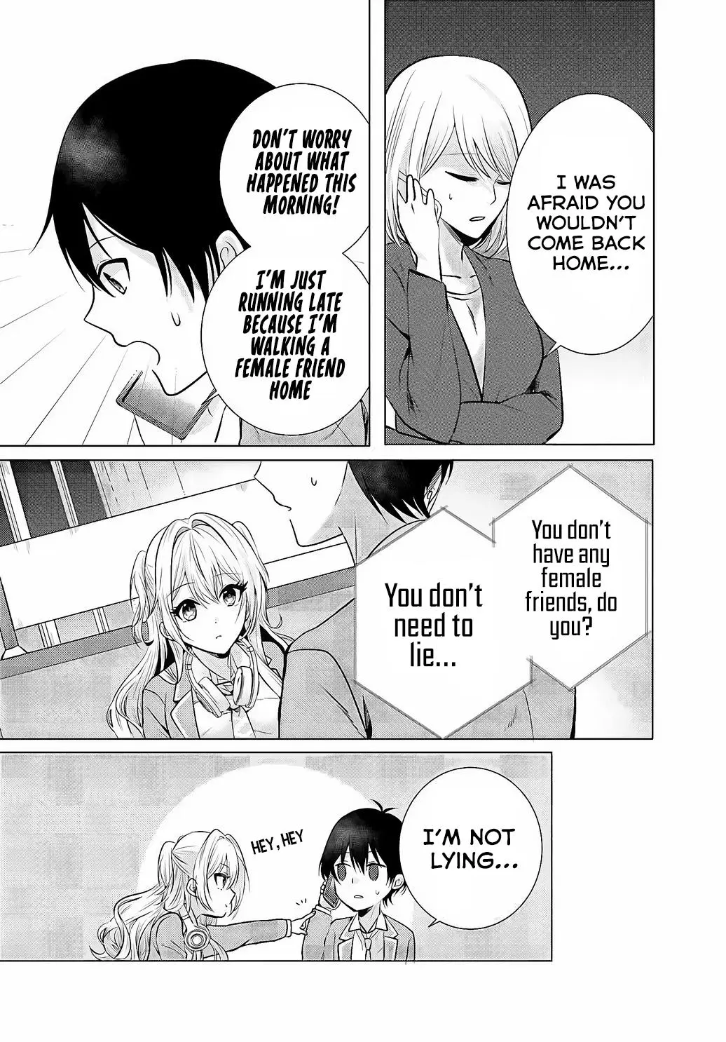 After School, at a Family Restaurant at Night, With That Girl From My Class - Chapter 2 - Page 22