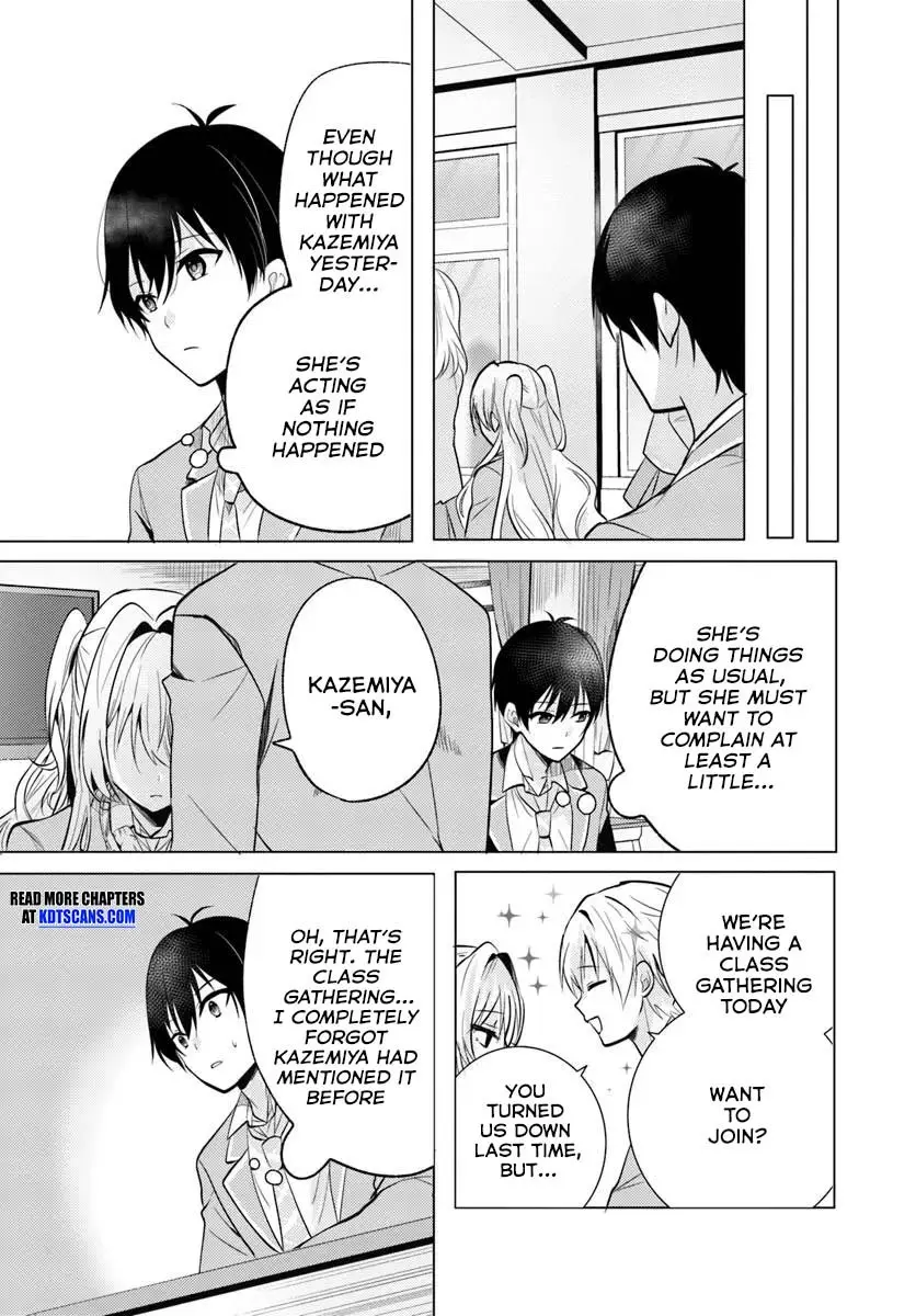 After School, at a Family Restaurant at Night, With That Girl From My Class - Chapter 5 - Page 13