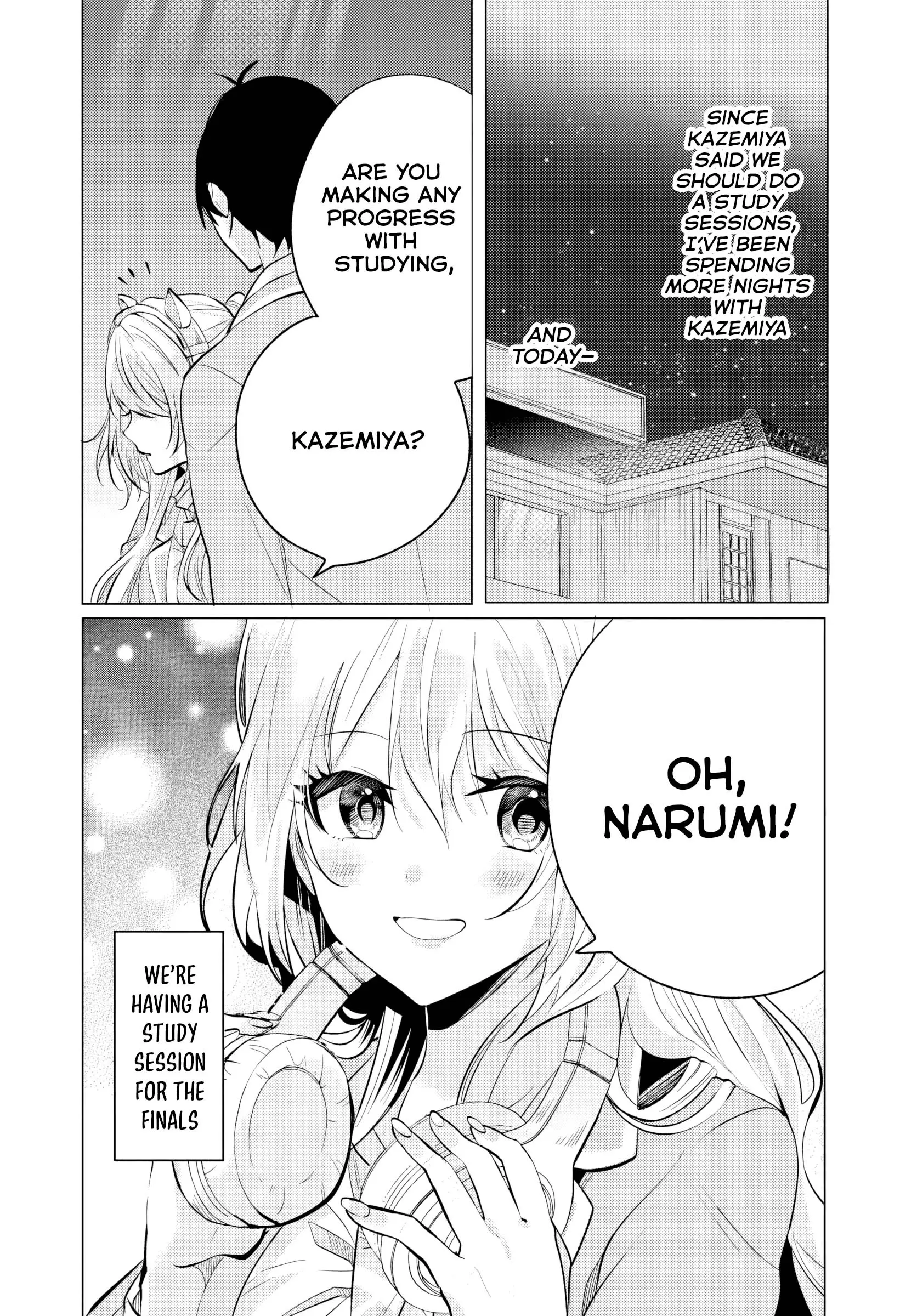 After School, at a Family Restaurant at Night, With That Girl From My Class - Chapter 6 - Page 4
