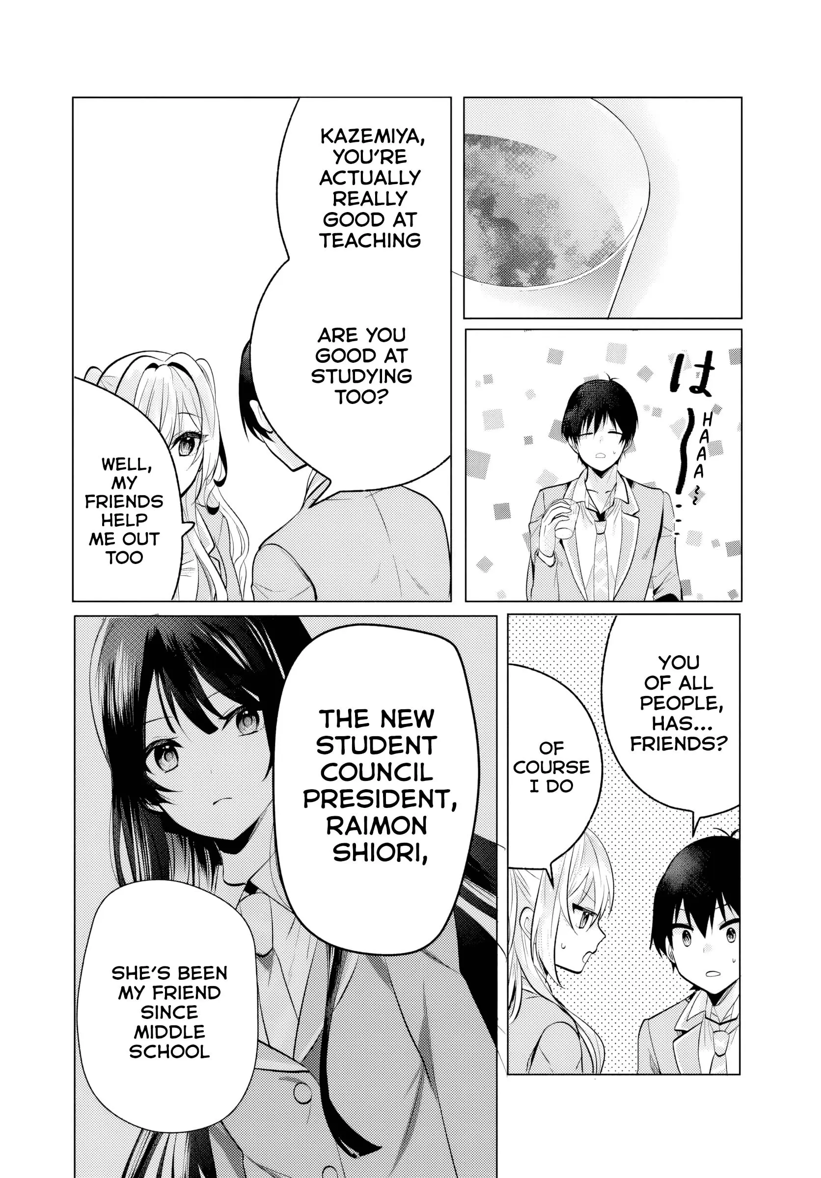 After School, at a Family Restaurant at Night, With That Girl From My Class - Chapter 6 - Page 6
