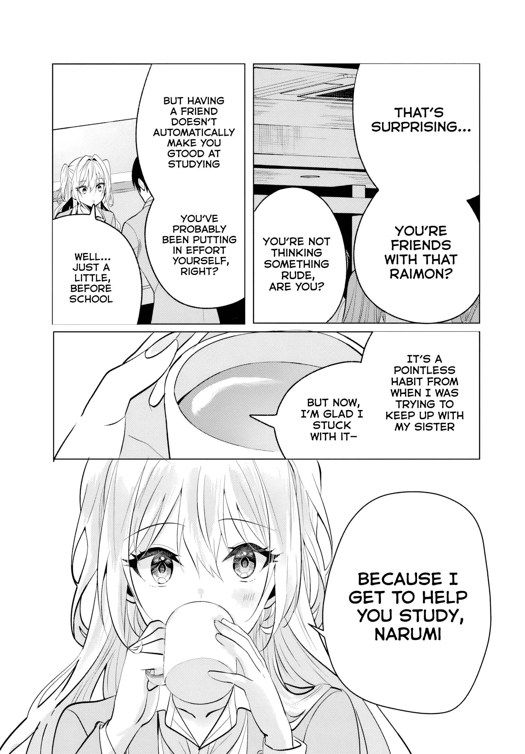 After School, at a Family Restaurant at Night, With That Girl From My Class - Chapter 6 - Page 7