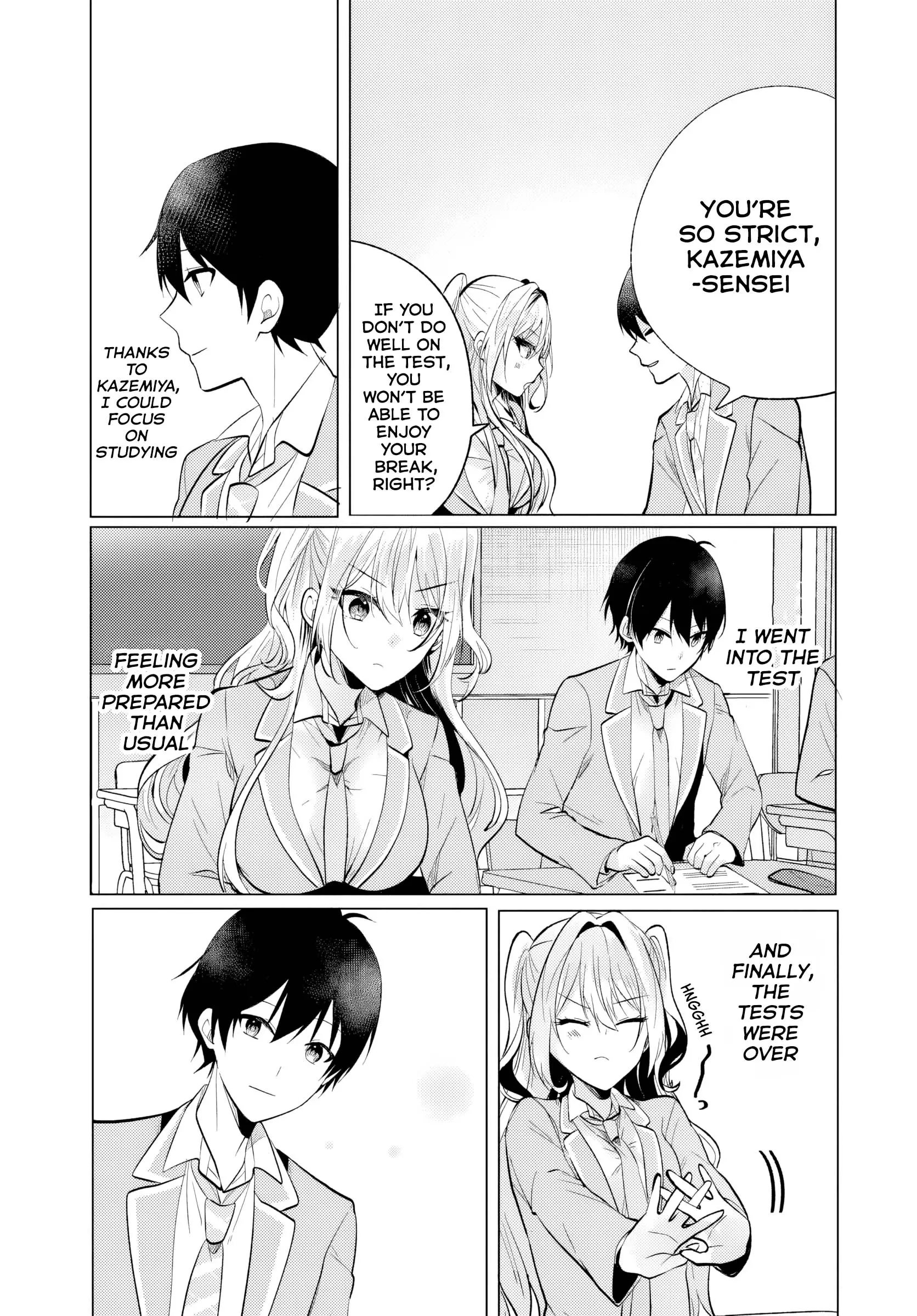 After School, at a Family Restaurant at Night, With That Girl From My Class - Chapter 6 - Page 13