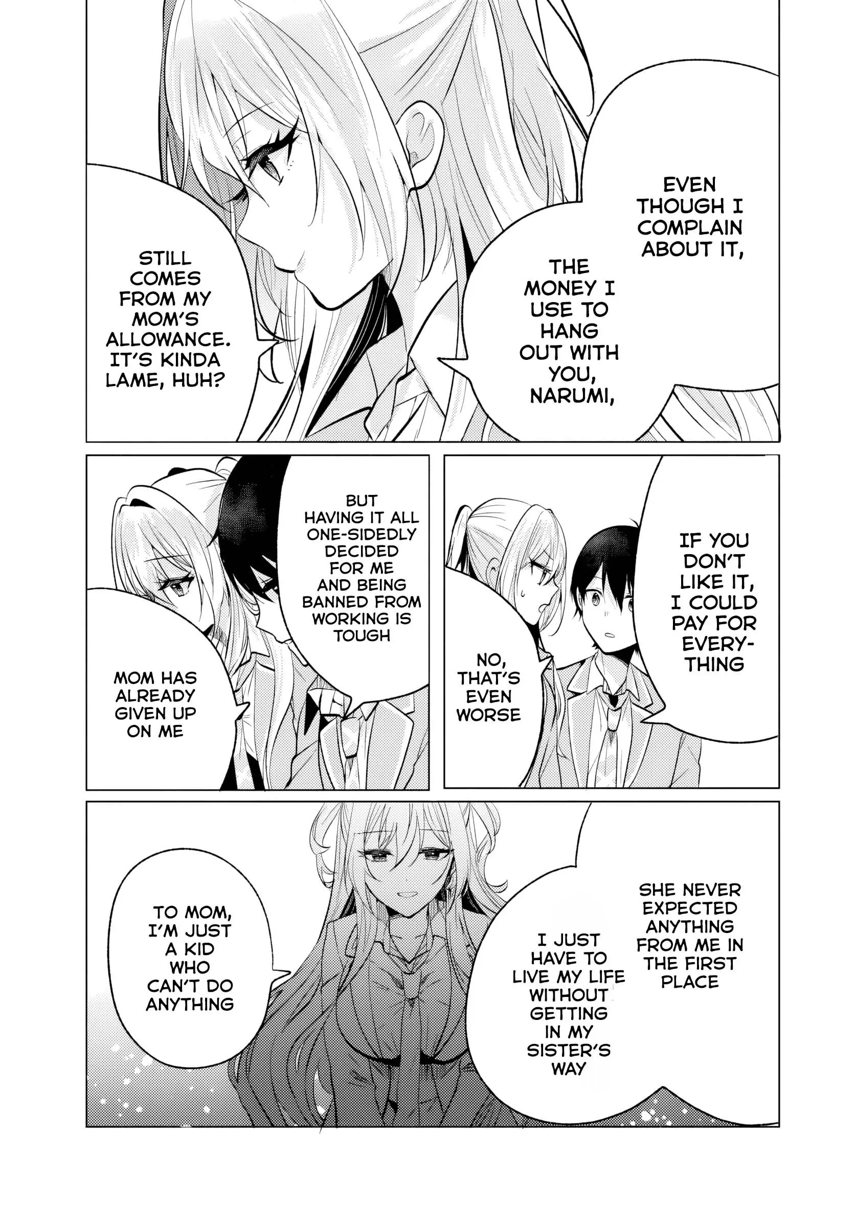 After School, at a Family Restaurant at Night, With That Girl From My Class - Chapter 6 - Page 21