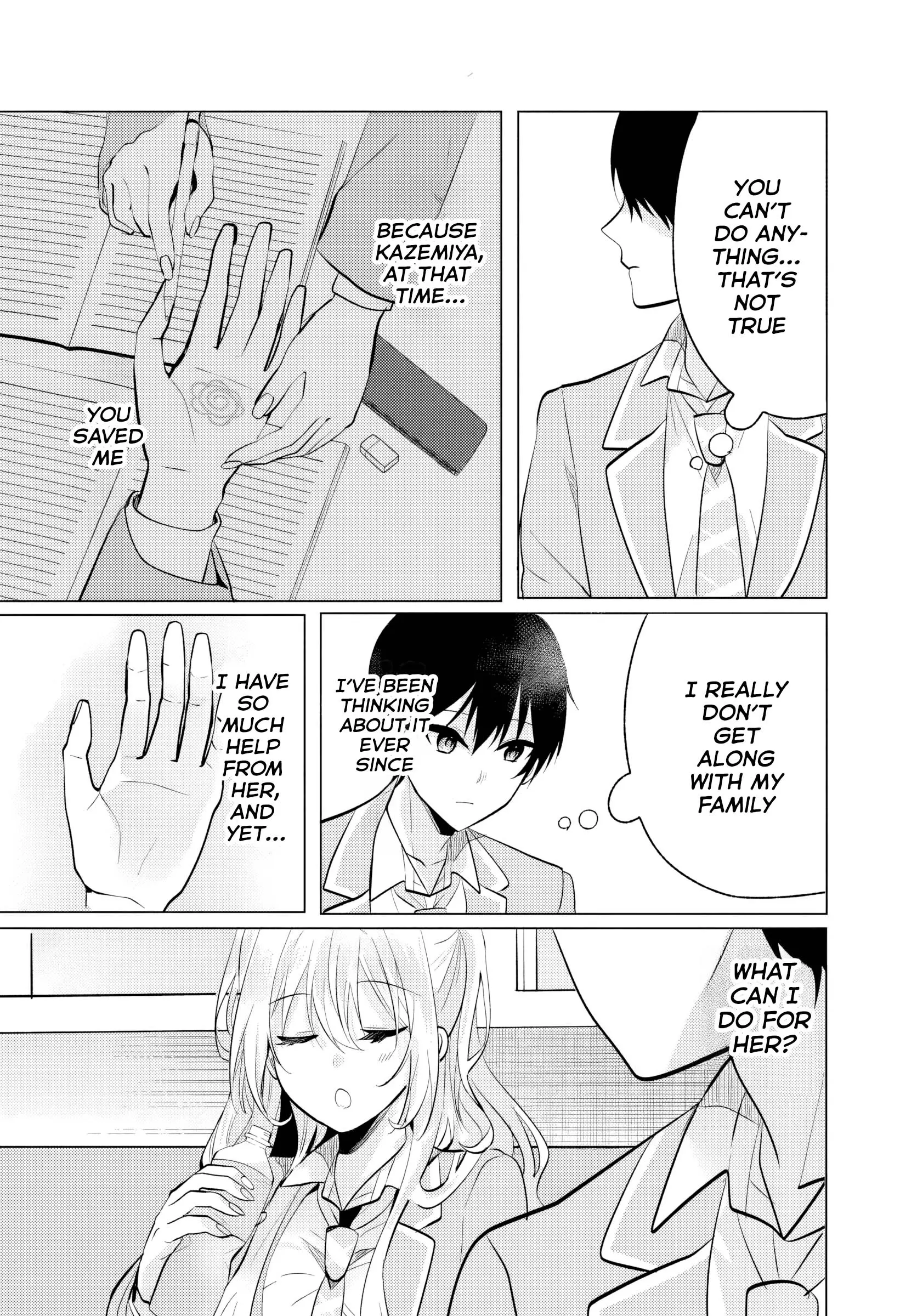After School, at a Family Restaurant at Night, With That Girl From My Class - Chapter 6 - Page 22