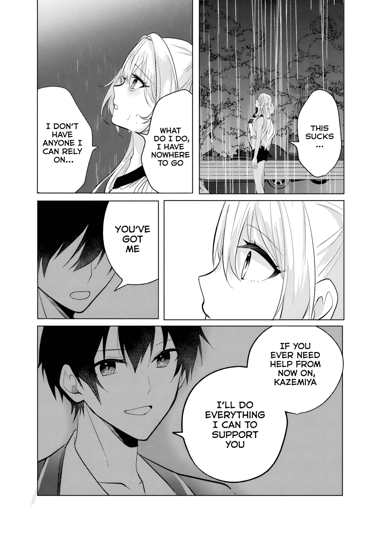 After School, at a Family Restaurant at Night, With That Girl From My Class - Chapter 7 - Page 5