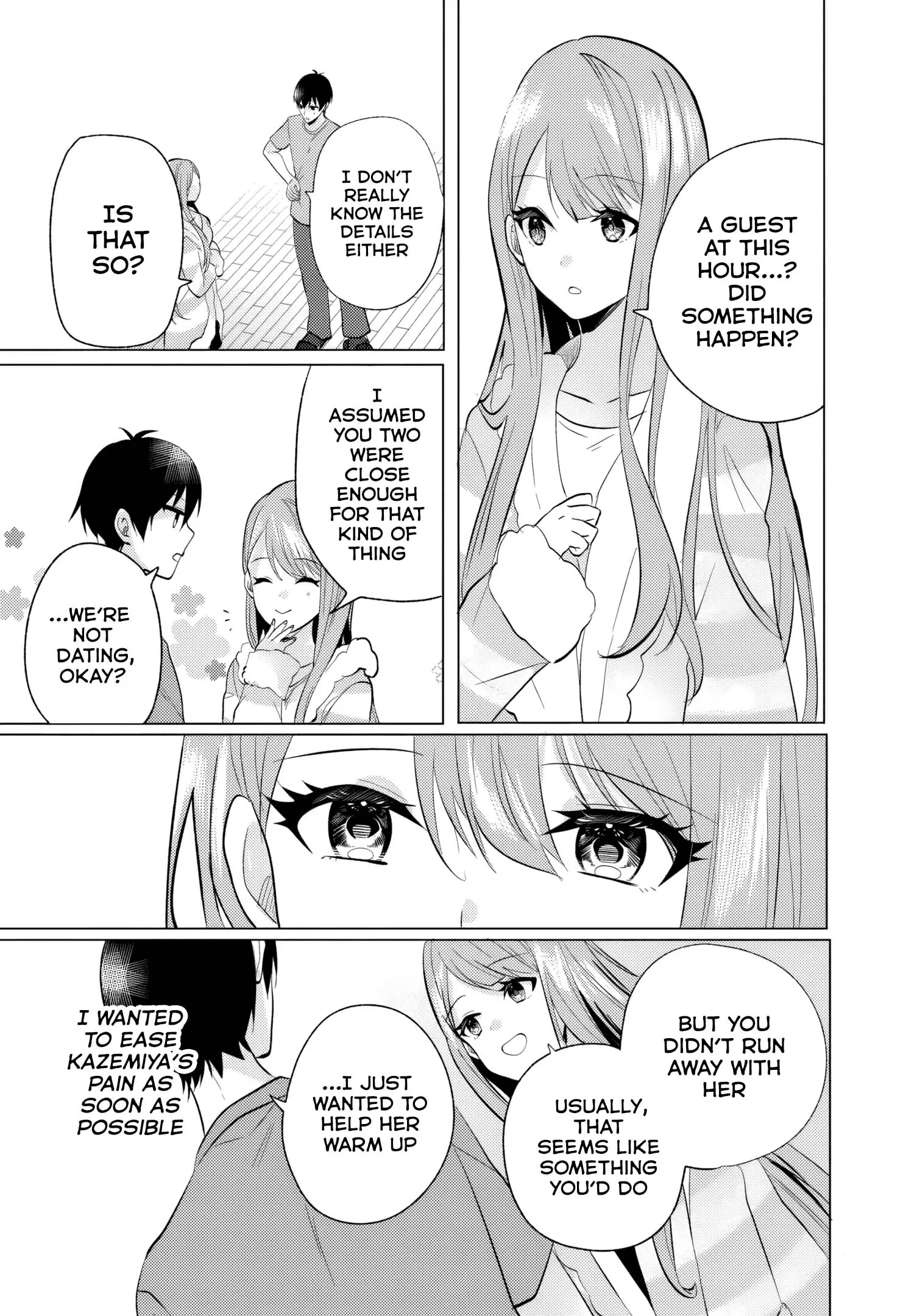 After School, at a Family Restaurant at Night, With That Girl From My Class - Chapter 7 - Page 10