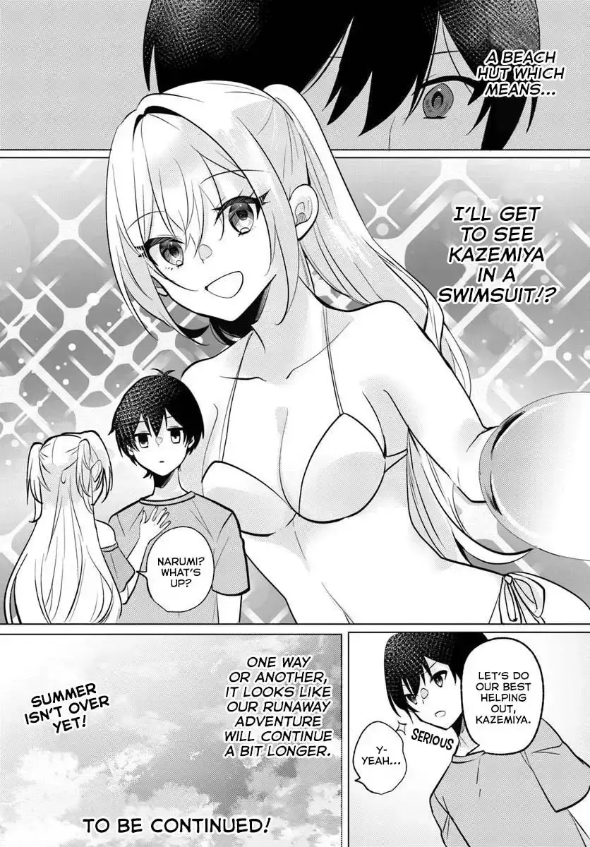 After School, at a Family Restaurant at Night, With That Girl From My Class - Chapter 10 - Page 34