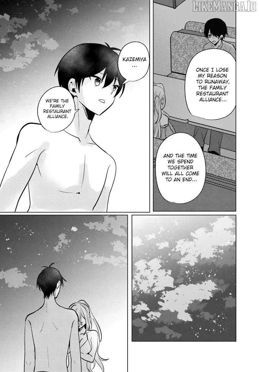 After School, at a Family Restaurant at Night, With That Girl From My Class - Chapter 11 - Page 25