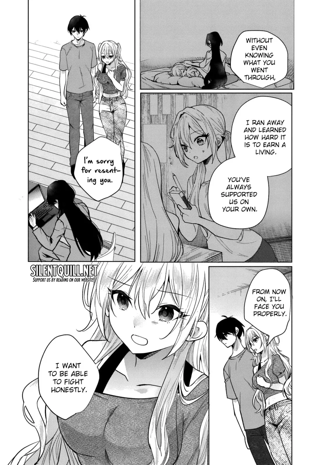 After School, at a Family Restaurant at Night, With That Girl From My Class - Chapter 12 - Page 24