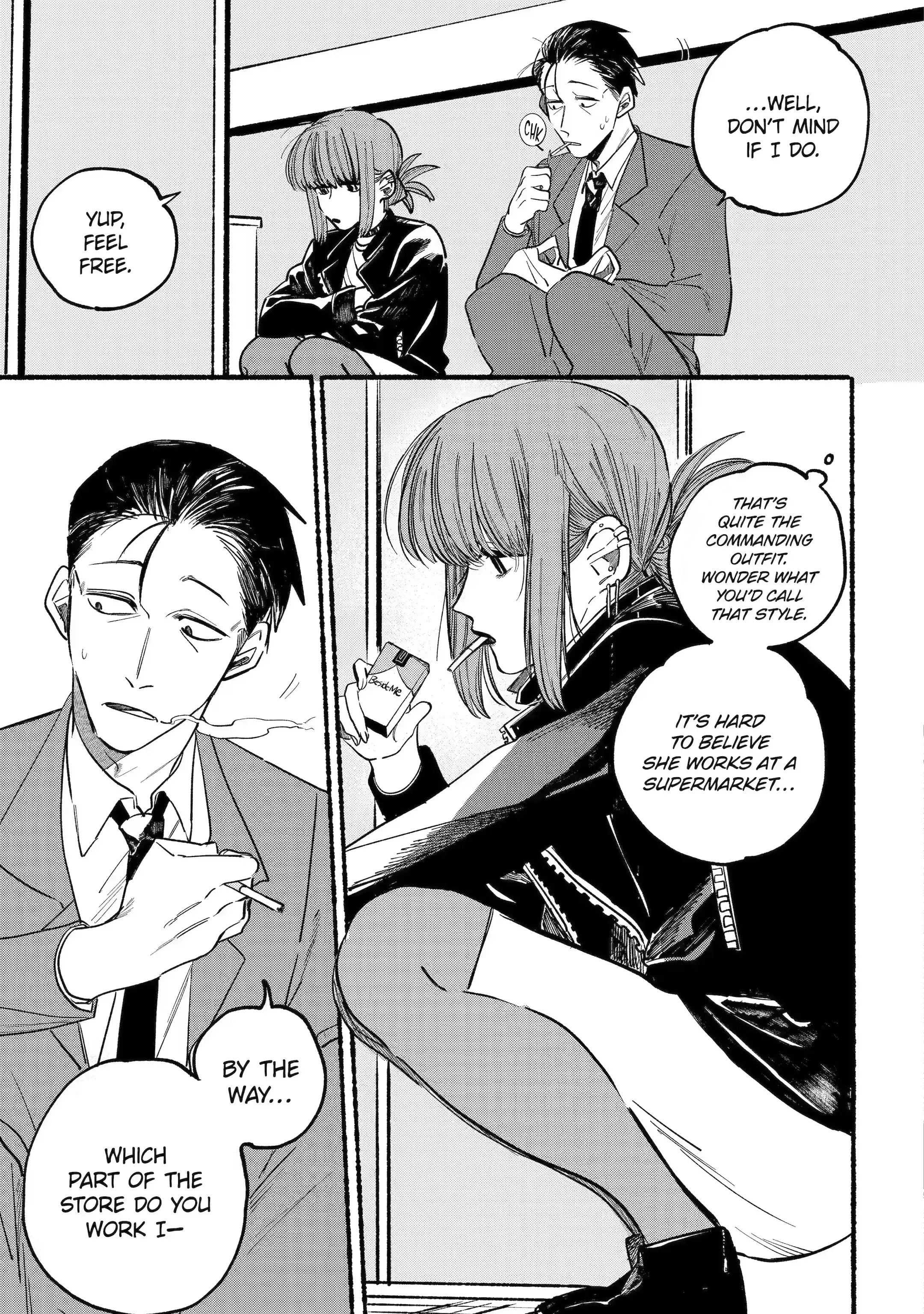 Super no Ura de Yani Suu Futari - Chapter 1 - Page 7