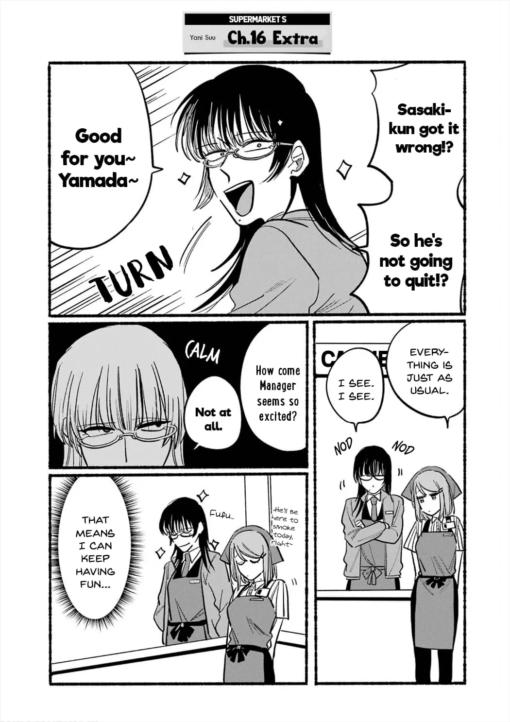 Super no Ura de Yani Suu Futari - Chapter 16.6 - Page 16