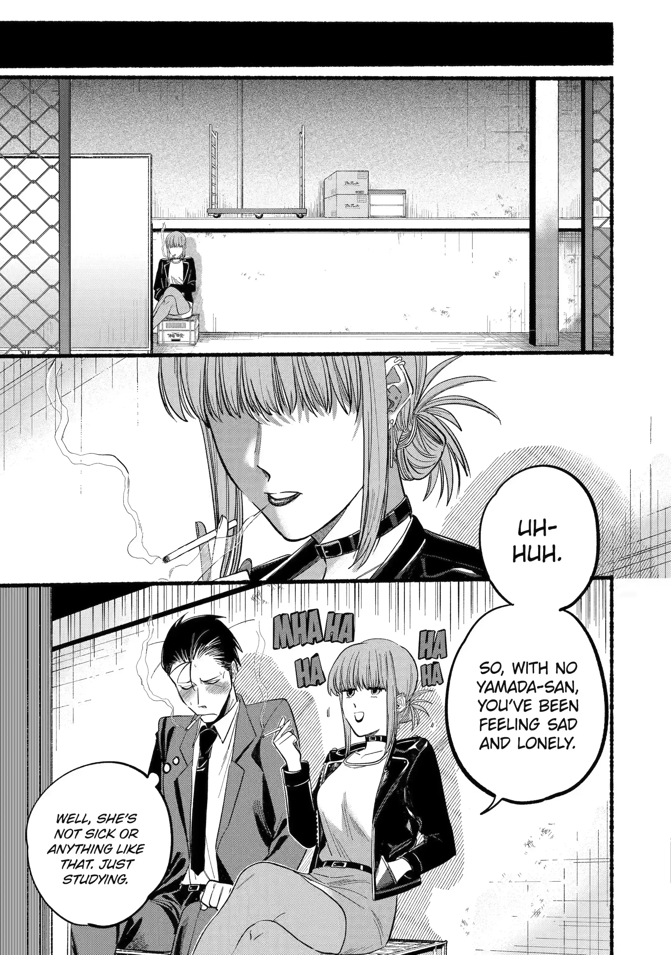 Super no Ura de Yani Suu Futari - Chapter 17.1 - Page 9
