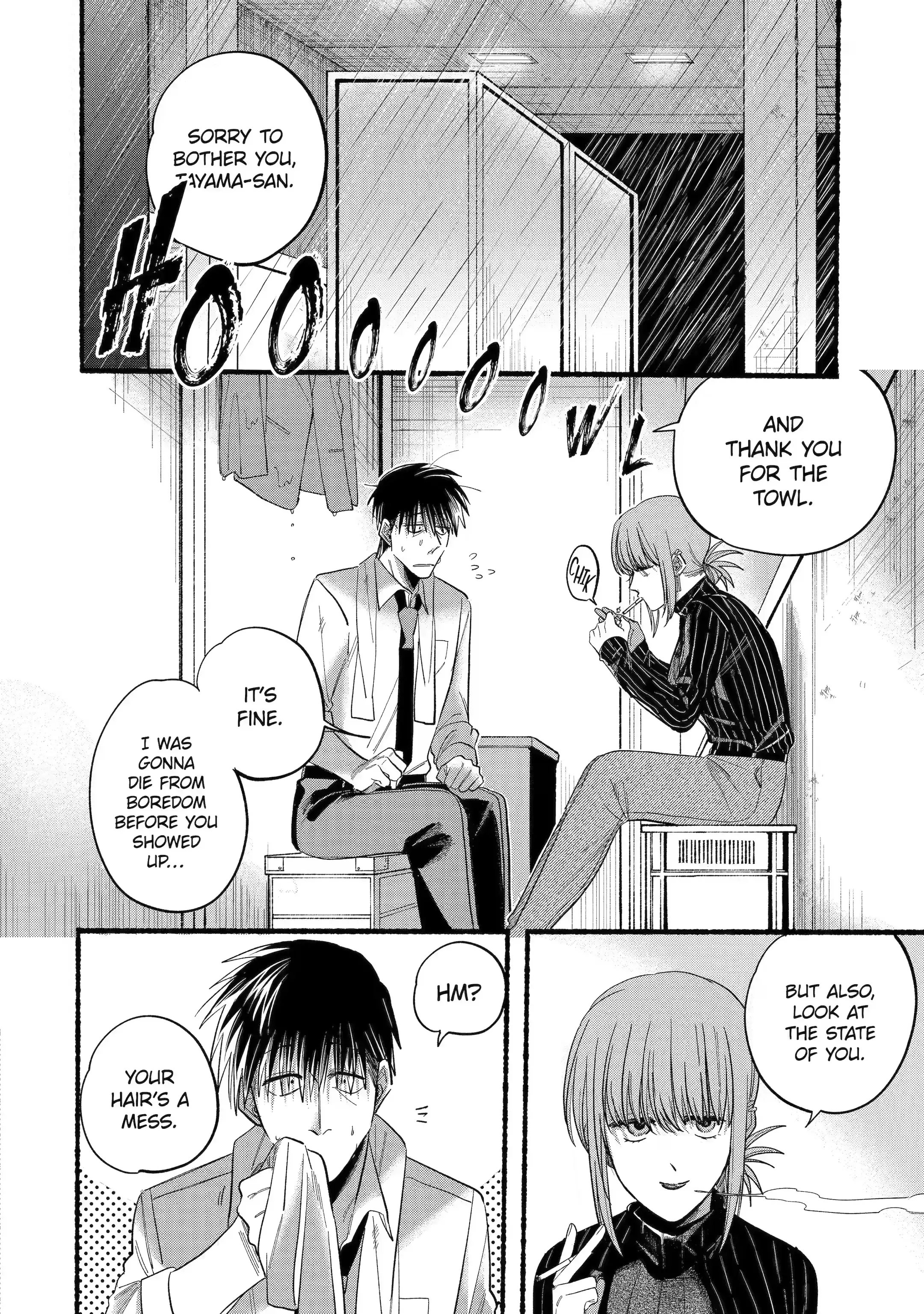 Super no Ura de Yani Suu Futari - Chapter 24.1 - Page 4