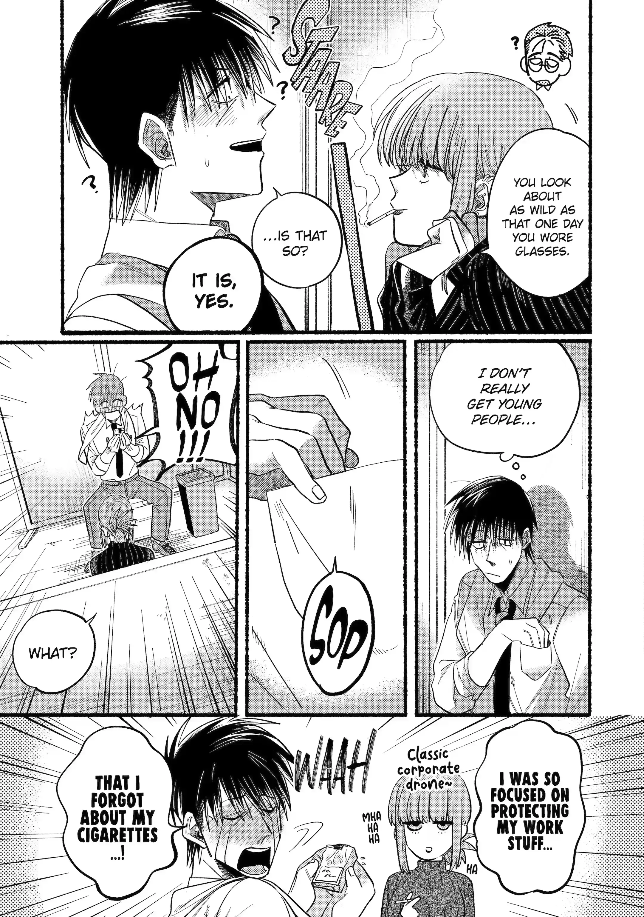 Super no Ura de Yani Suu Futari - Chapter 24.1 - Page 5