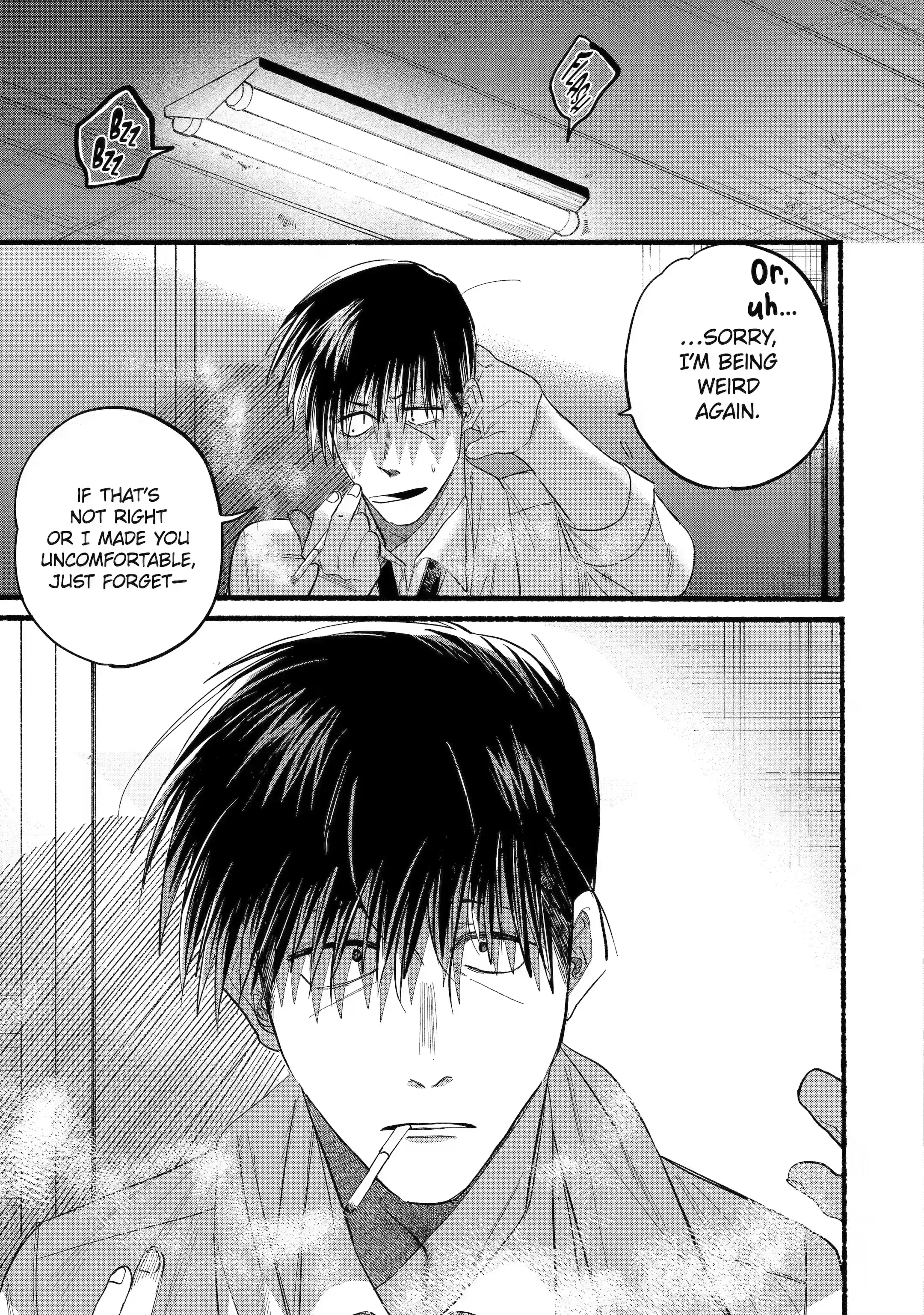 Super no Ura de Yani Suu Futari - Chapter 24.2 - Page 1