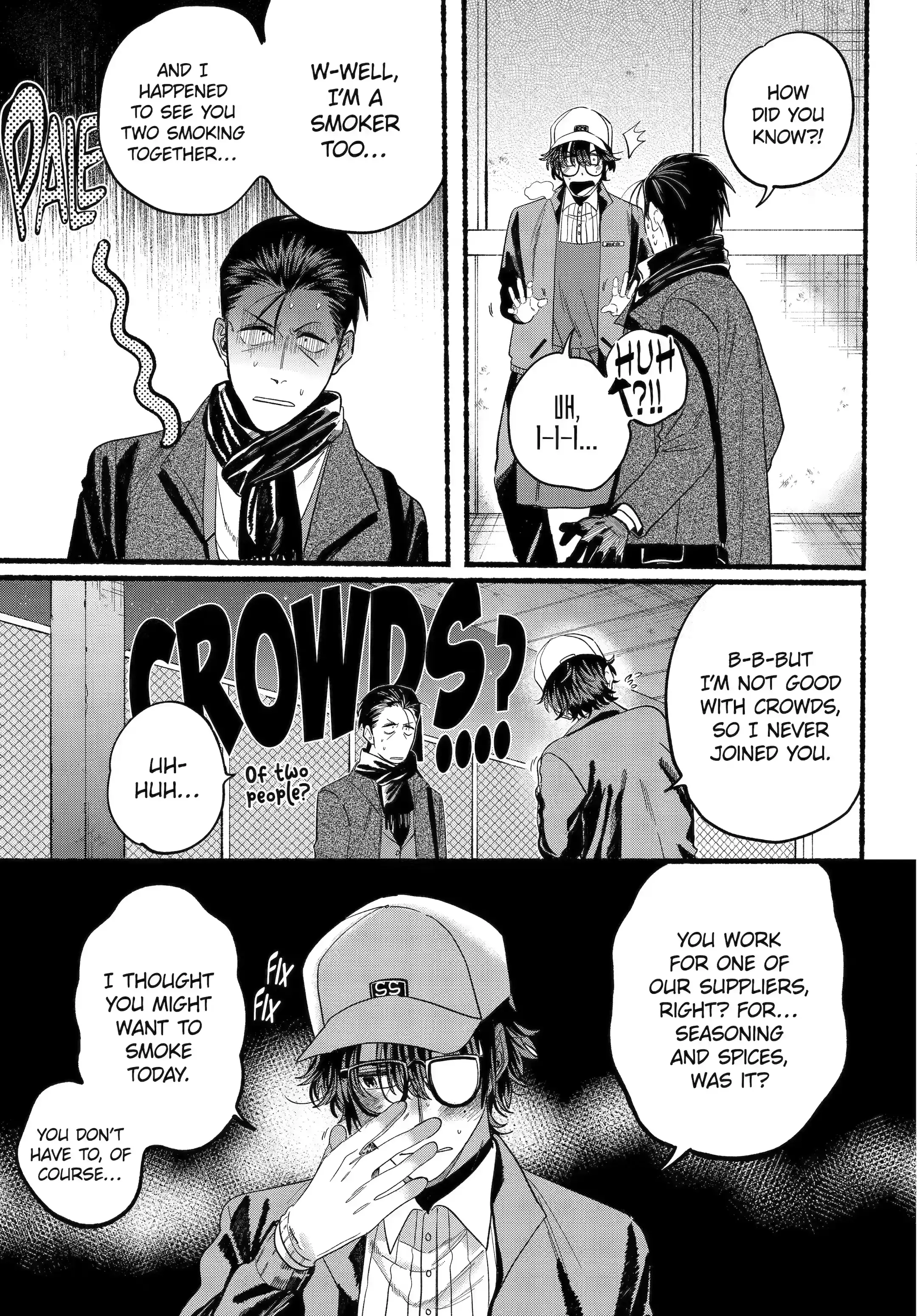 Super no Ura de Yani Suu Futari - Chapter 26.1 - Page 9