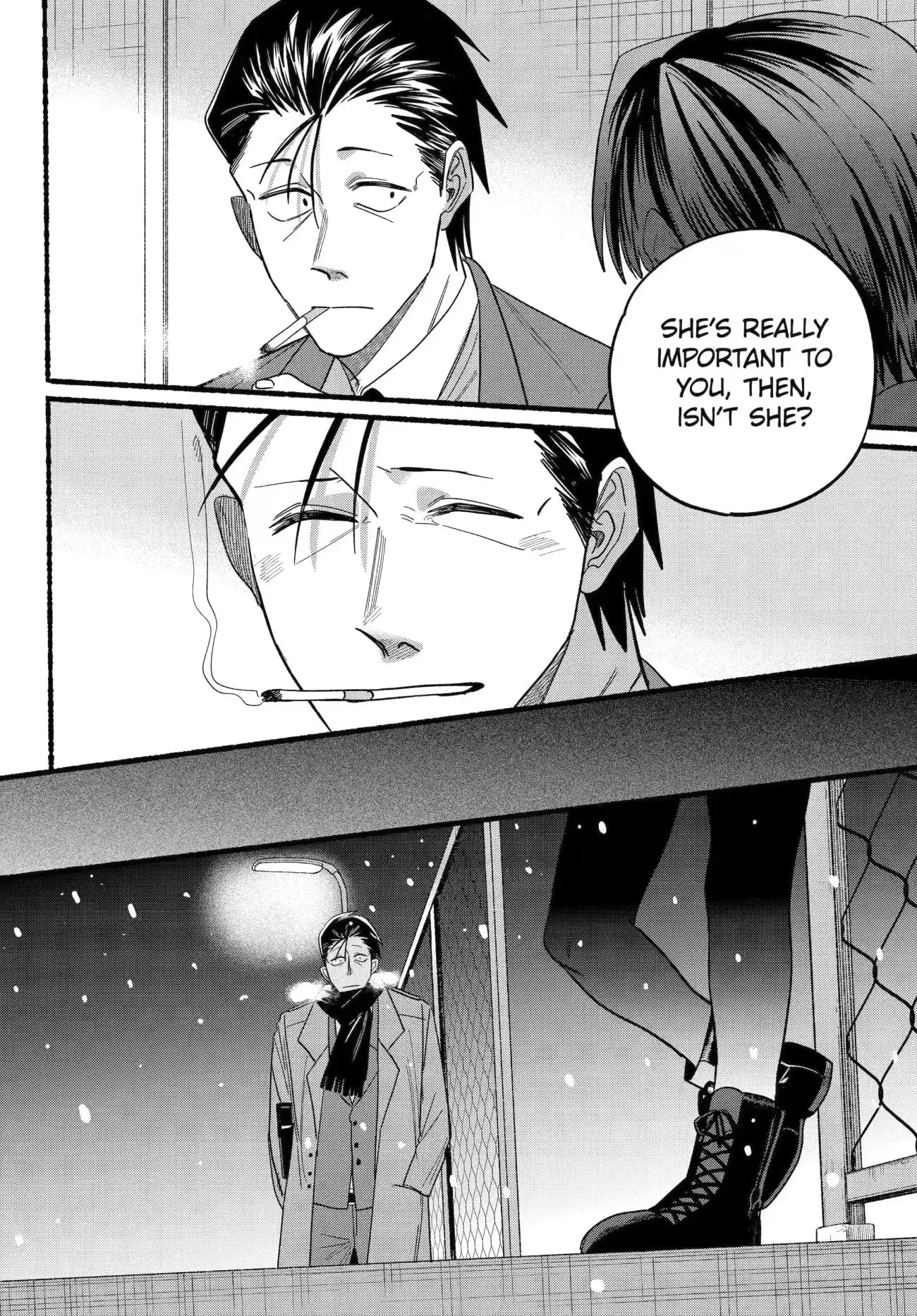Super no Ura de Yani Suu Futari - Chapter 28.3 - Page 13