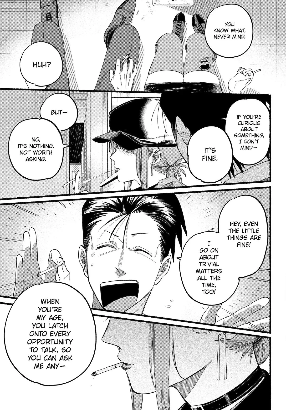 Super no Ura de Yani Suu Futari - Chapter 38 - Page 11