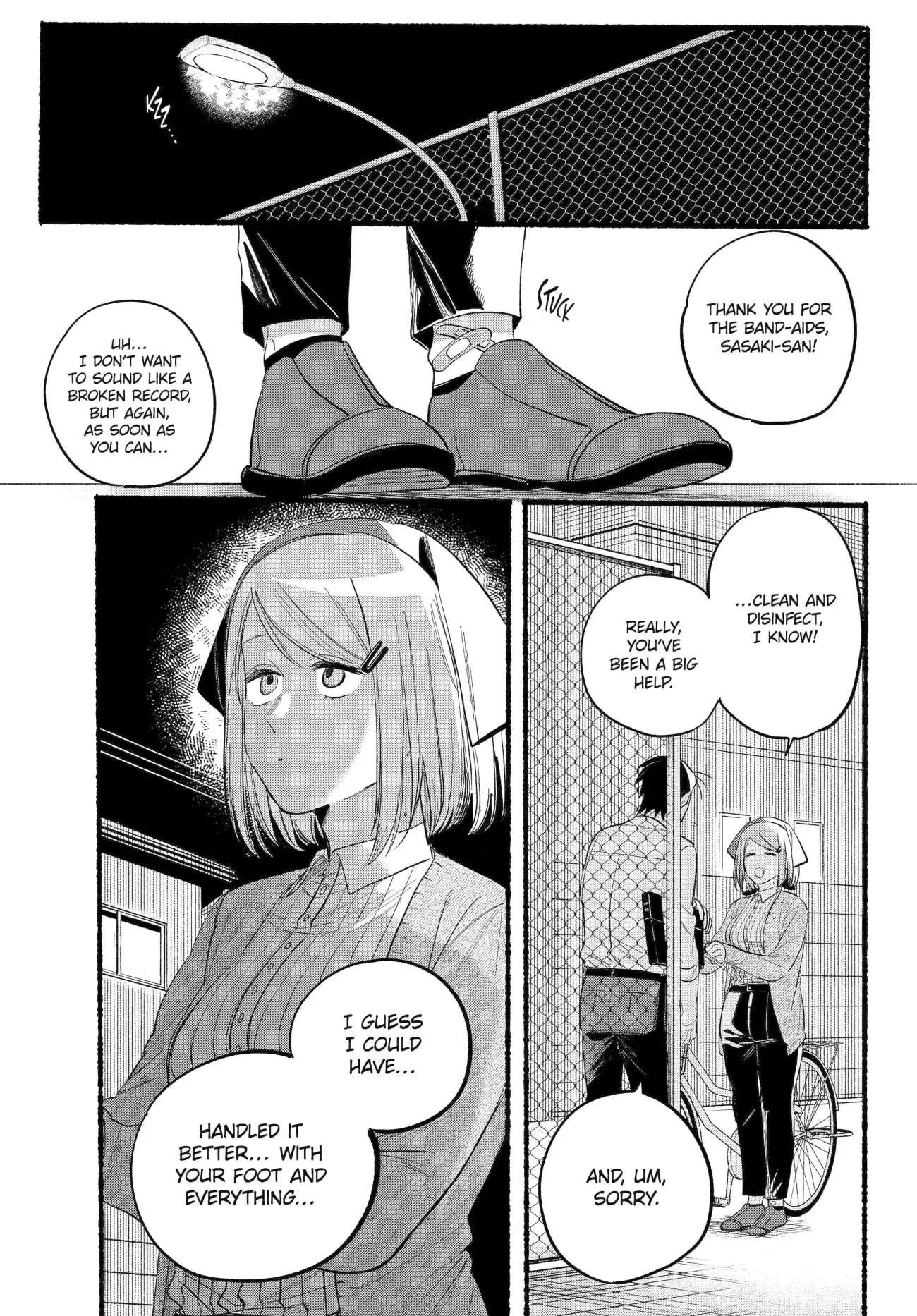 Super no Ura de Yani Suu Futari - Chapter 39 - Page 22