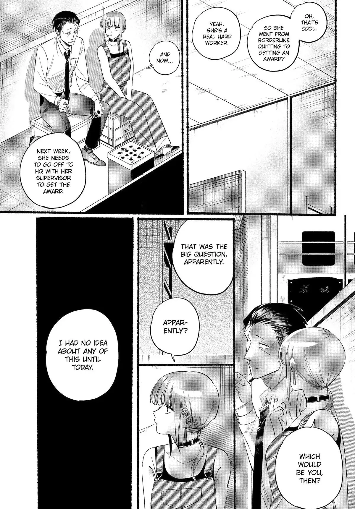 Super no Ura de Yani Suu Futari - Chapter 40 - Page 13