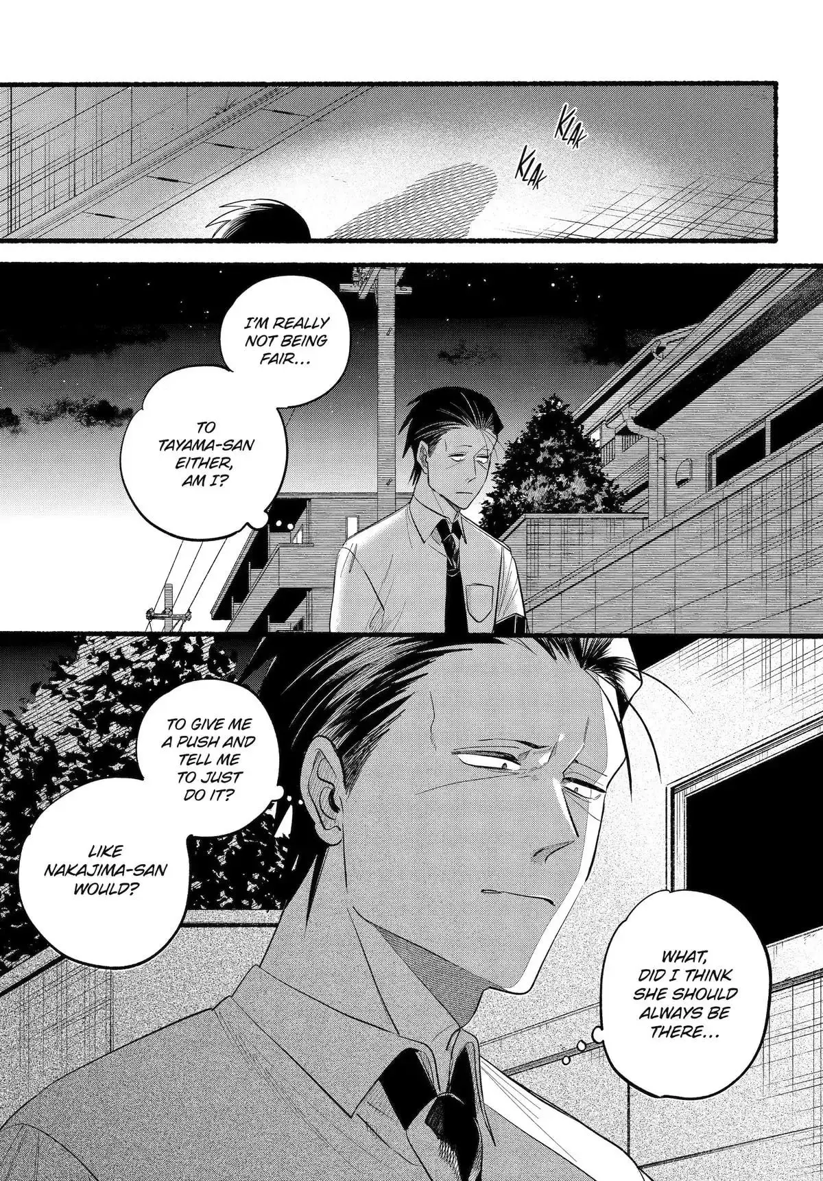 Super no Ura de Yani Suu Futari - Chapter 40 - Page 19