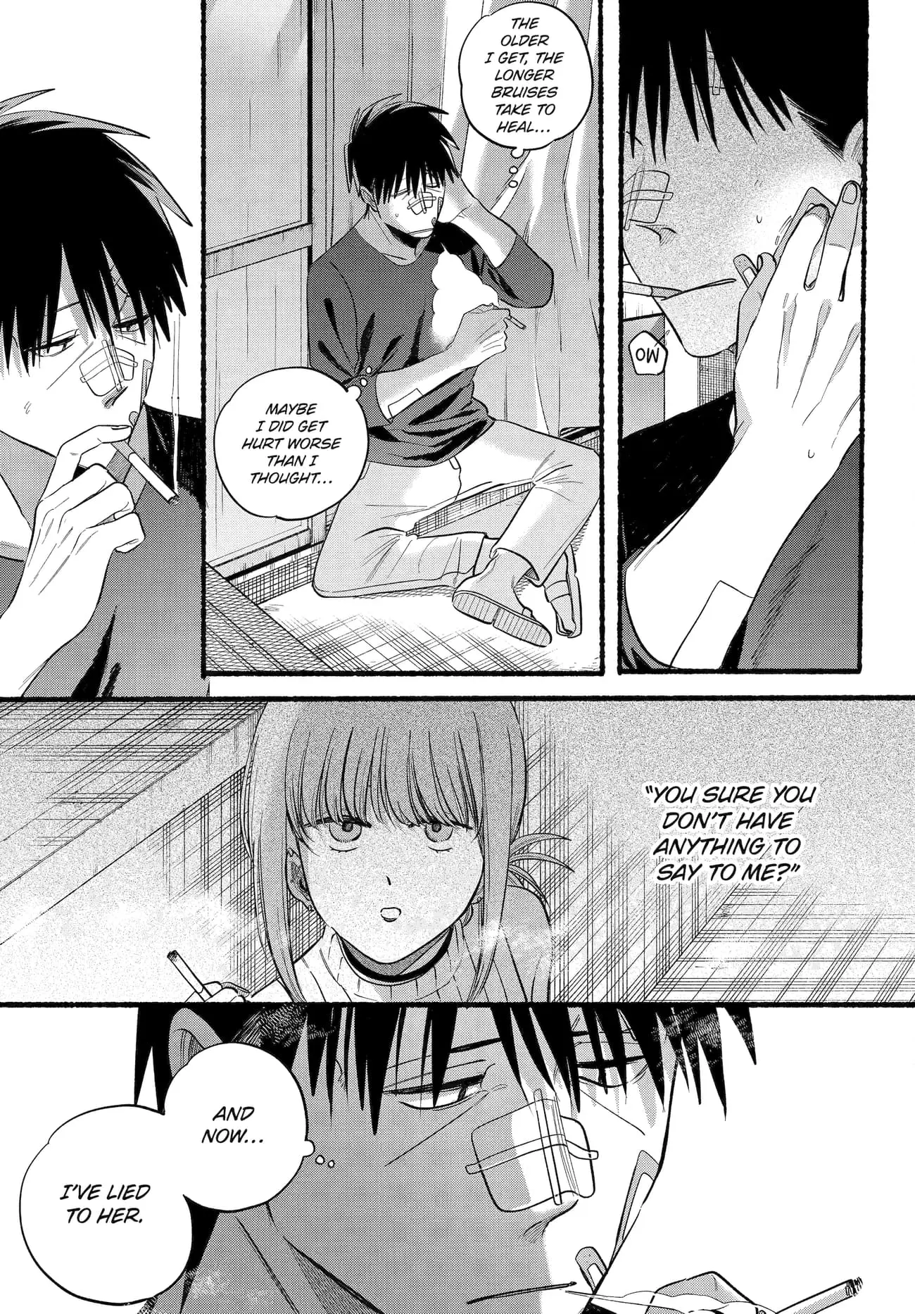 Super no Ura de Yani Suu Futari - Chapter 45 - Page 34