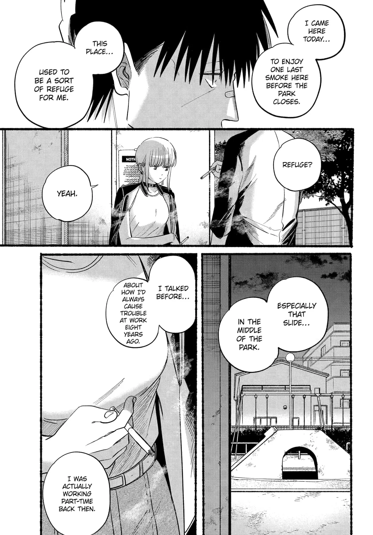 Super no Ura de Yani Suu Futari - Chapter 46 - Page 21