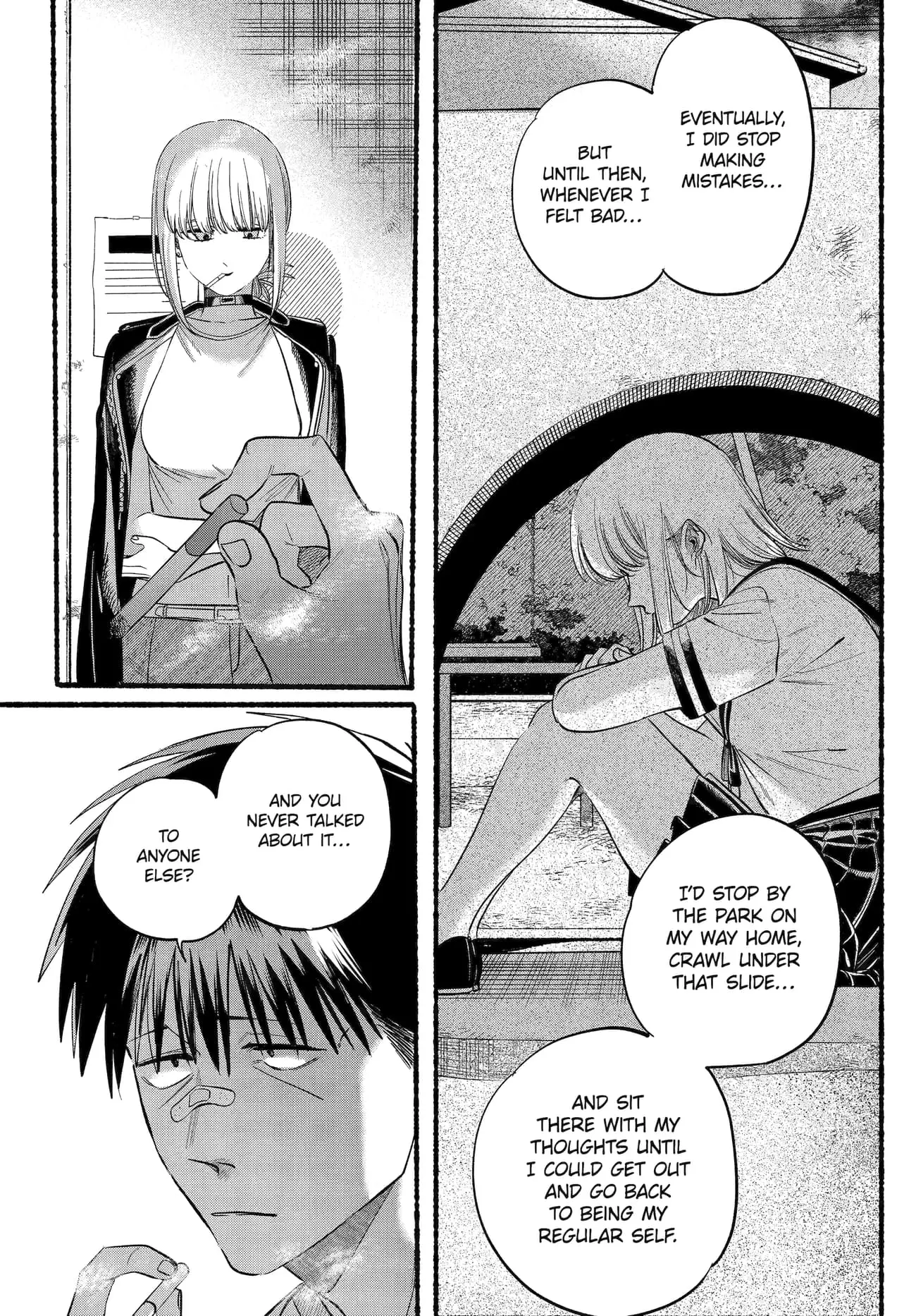 Super no Ura de Yani Suu Futari - Chapter 46 - Page 22