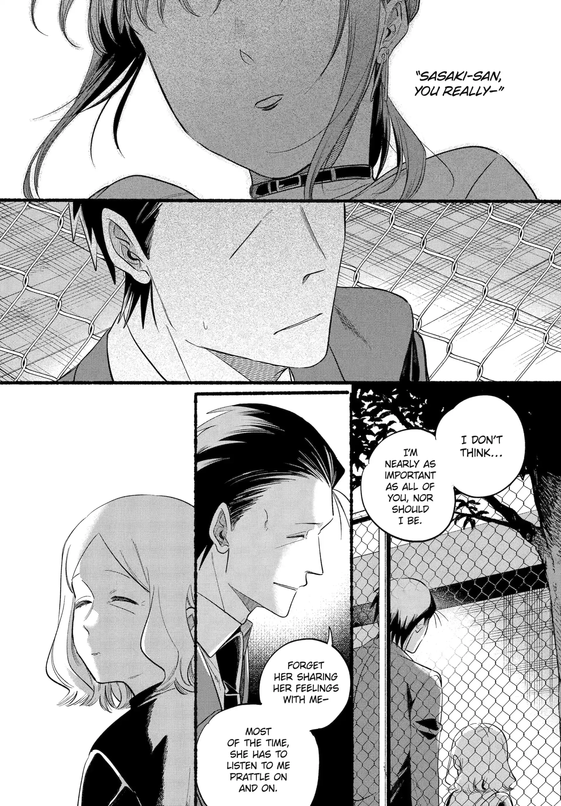 Super no Ura de Yani Suu Futari - Chapter 47 - Page 33