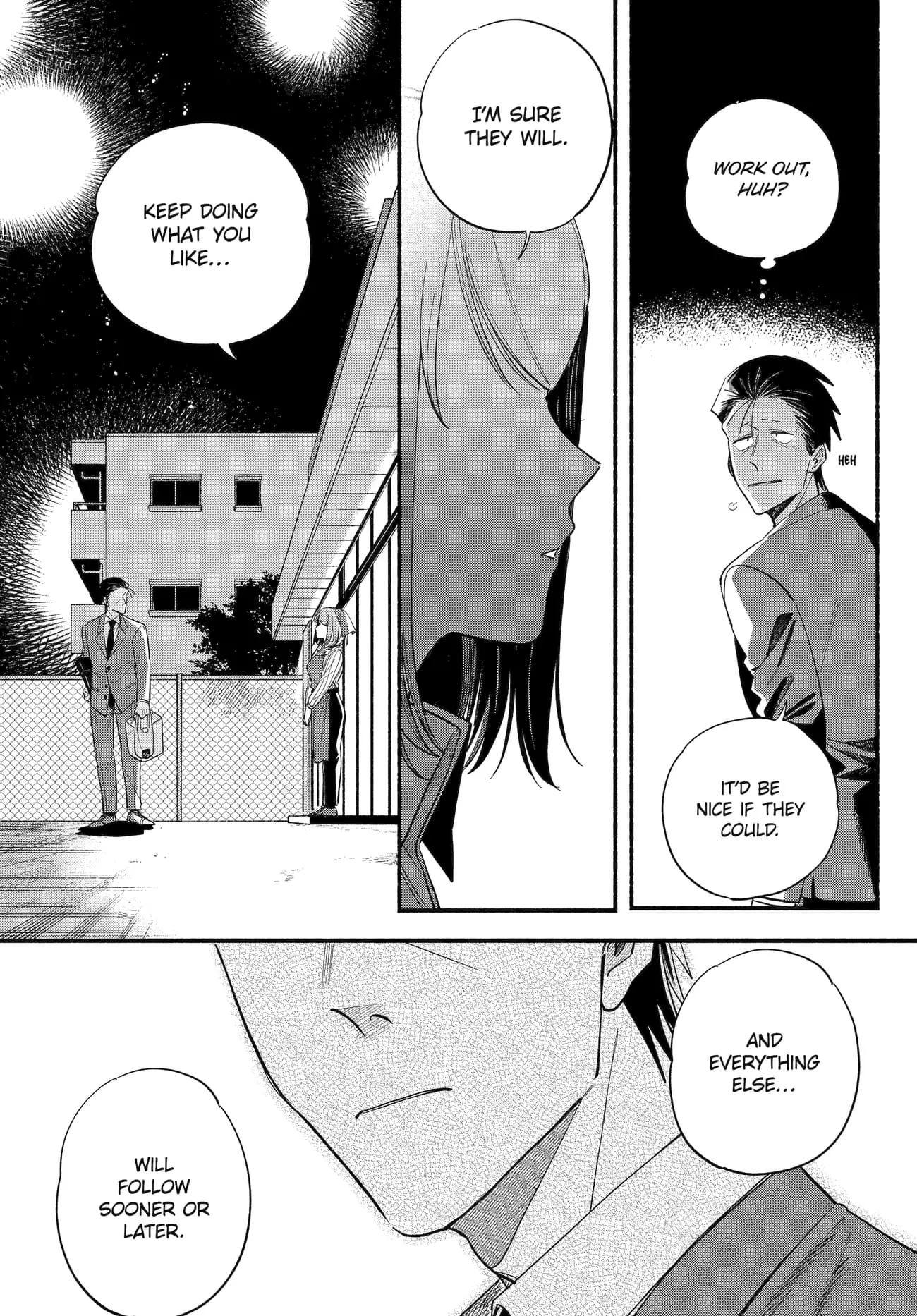 Super no Ura de Yani Suu Futari - Chapter 50 - Page 38