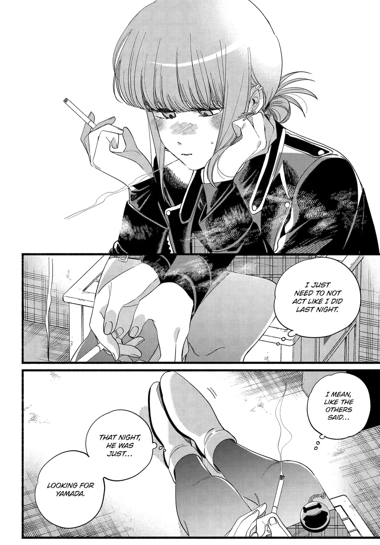 Super no Ura de Yani Suu Futari - Chapter 52 - Page 12
